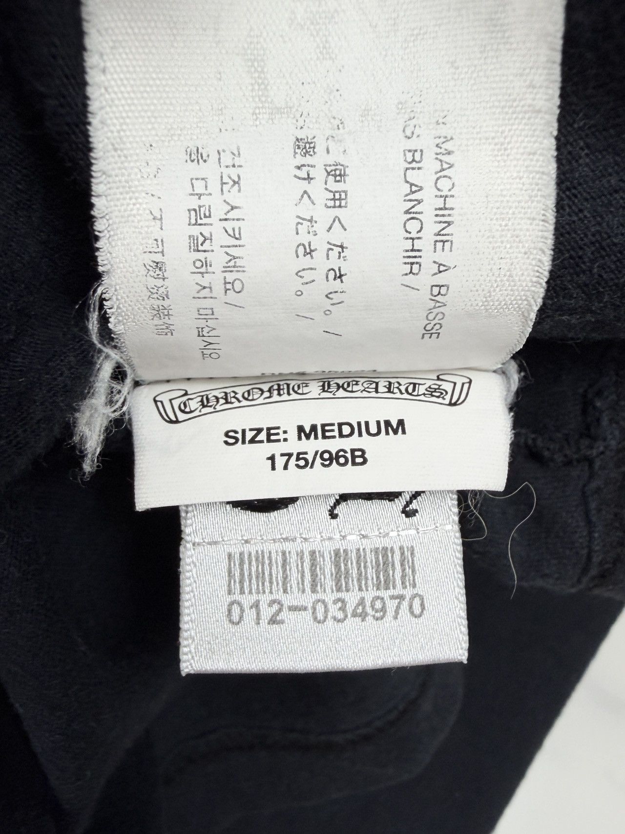Chrome Hearts Chrome Hearts LA Los Angeles Cross Scroll Logo Pocket Tshirt Size US M / EU 48-50 / 2 - 11 Thumbnail