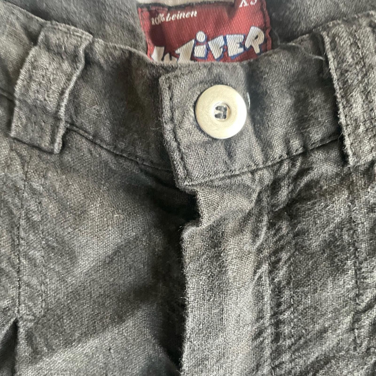 Other Luzifer Berlin Aladin Pants 100% Linen Trousers (XS) RARE Size 34R - 6 Thumbnail
