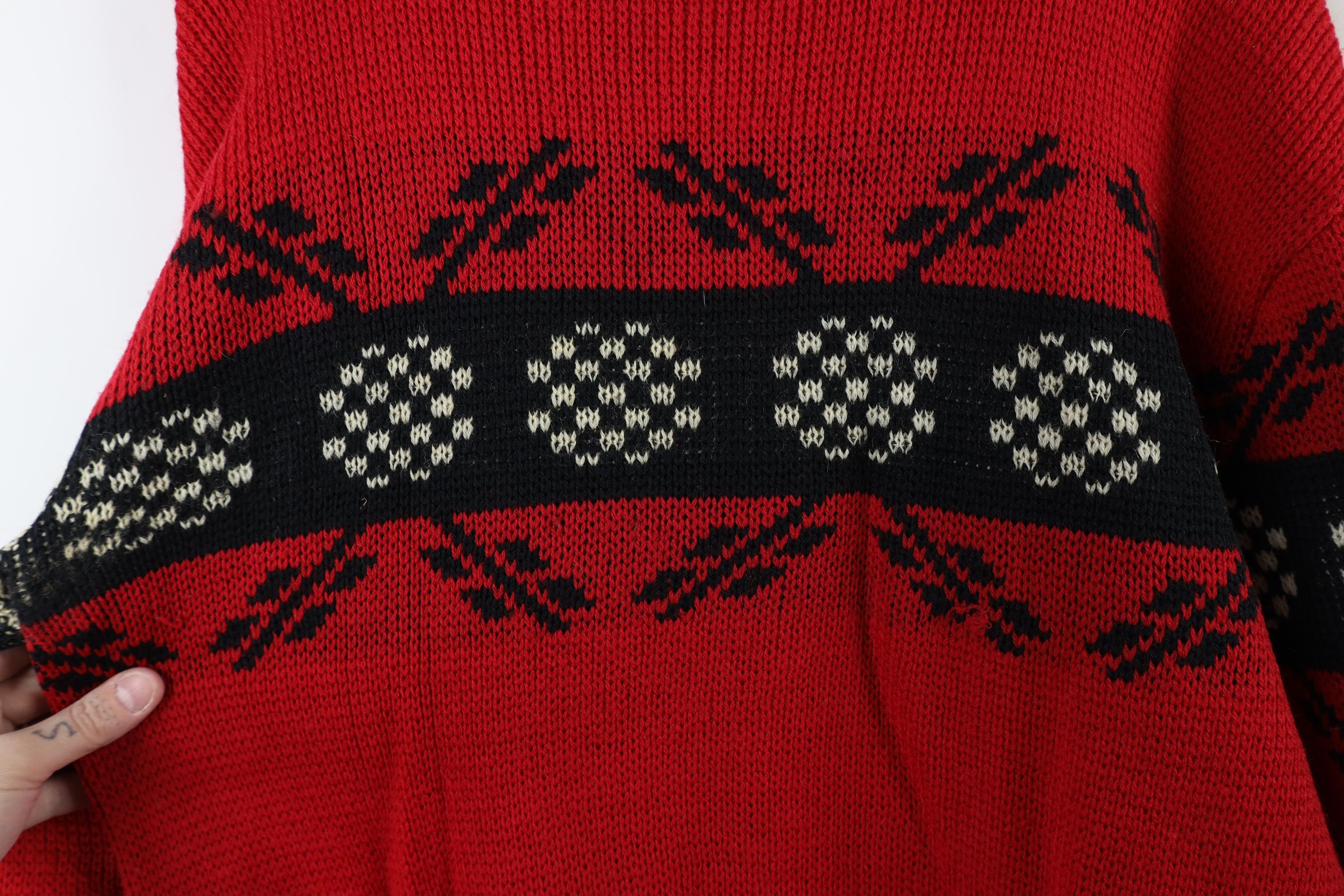 Vintage Vintage 50s 60s Streetwear Fair Isle Geometric Sweater USA Size US M / EU 48-50 / 2 - 12 Thumbnail