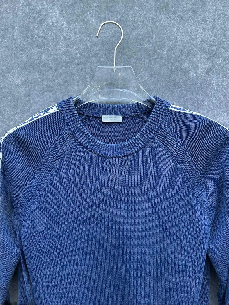 Dior Dior String-labeled full-print long-sleeved sweater Size US S / EU 44-46 / 1 - 5 Thumbnail