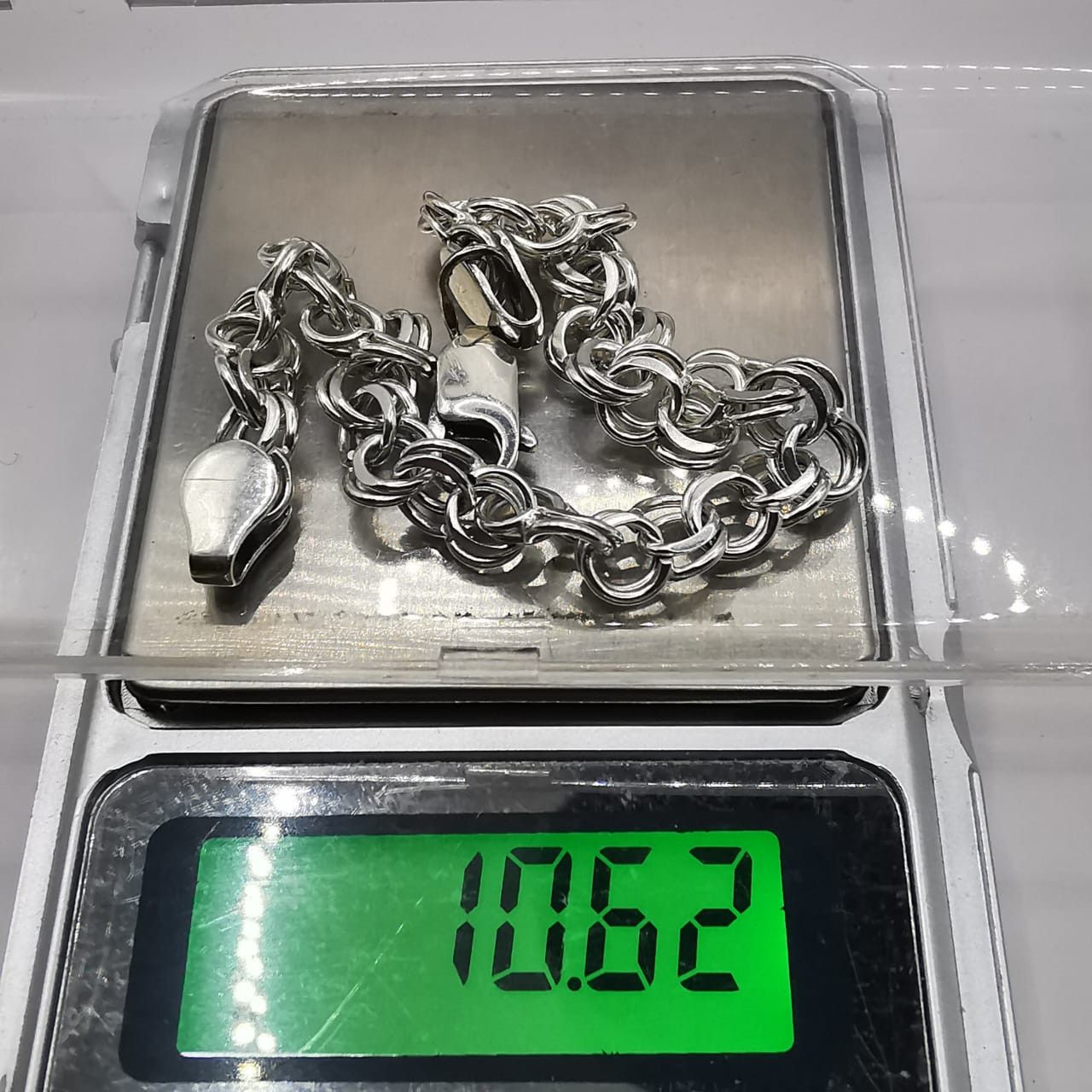Sterling Silver Vintage Bracelet Jewelry,925 Sterling Silver 10,62g Size ONE SIZE - 8 Thumbnail