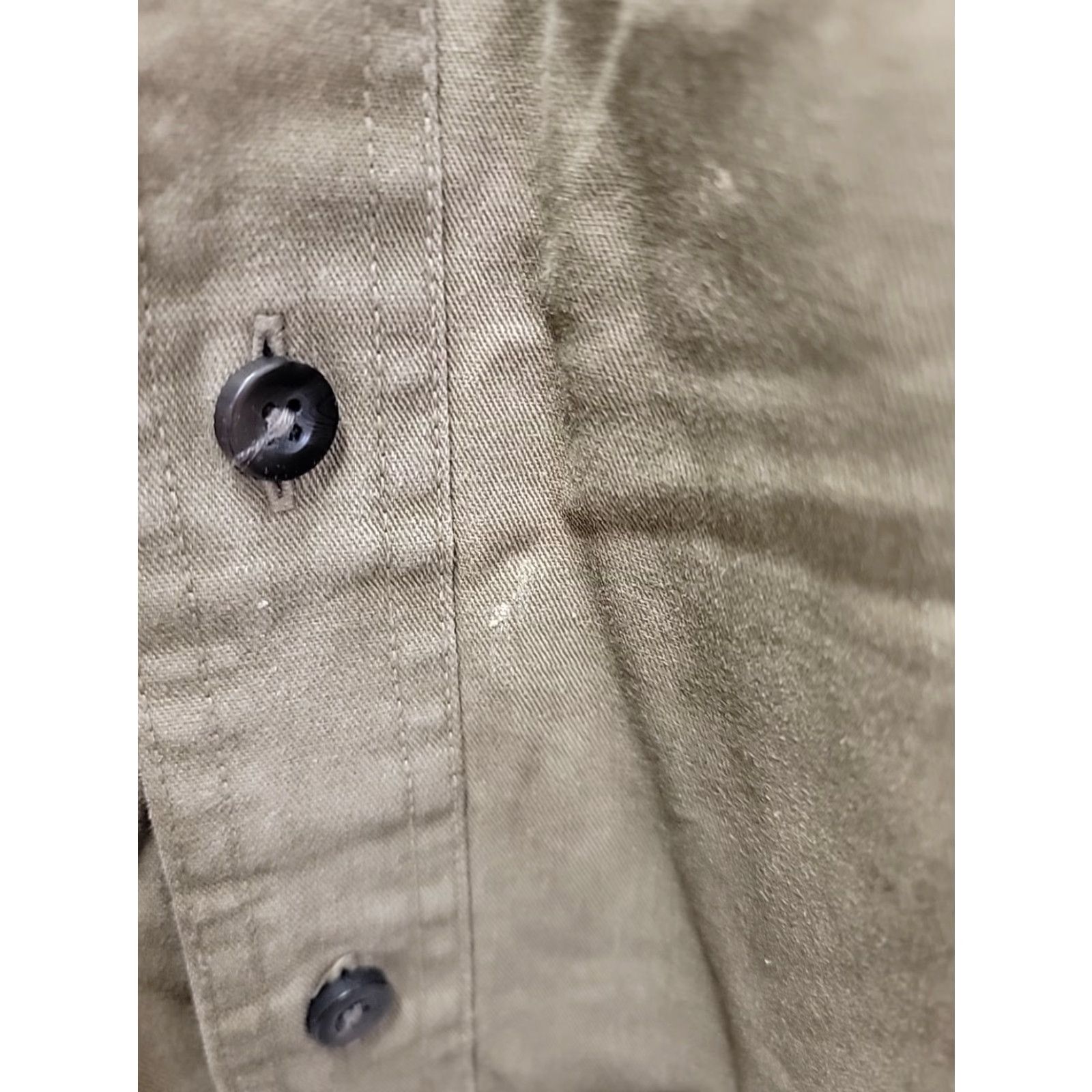 Vintage VINTAGE LL Bean Shirt Jacket Shacket L Men's Green Flannel Lined Cotton Button-Up Long Sleeve Size L Size US L / EU 52-54 / 3 - 4 Thumbnail