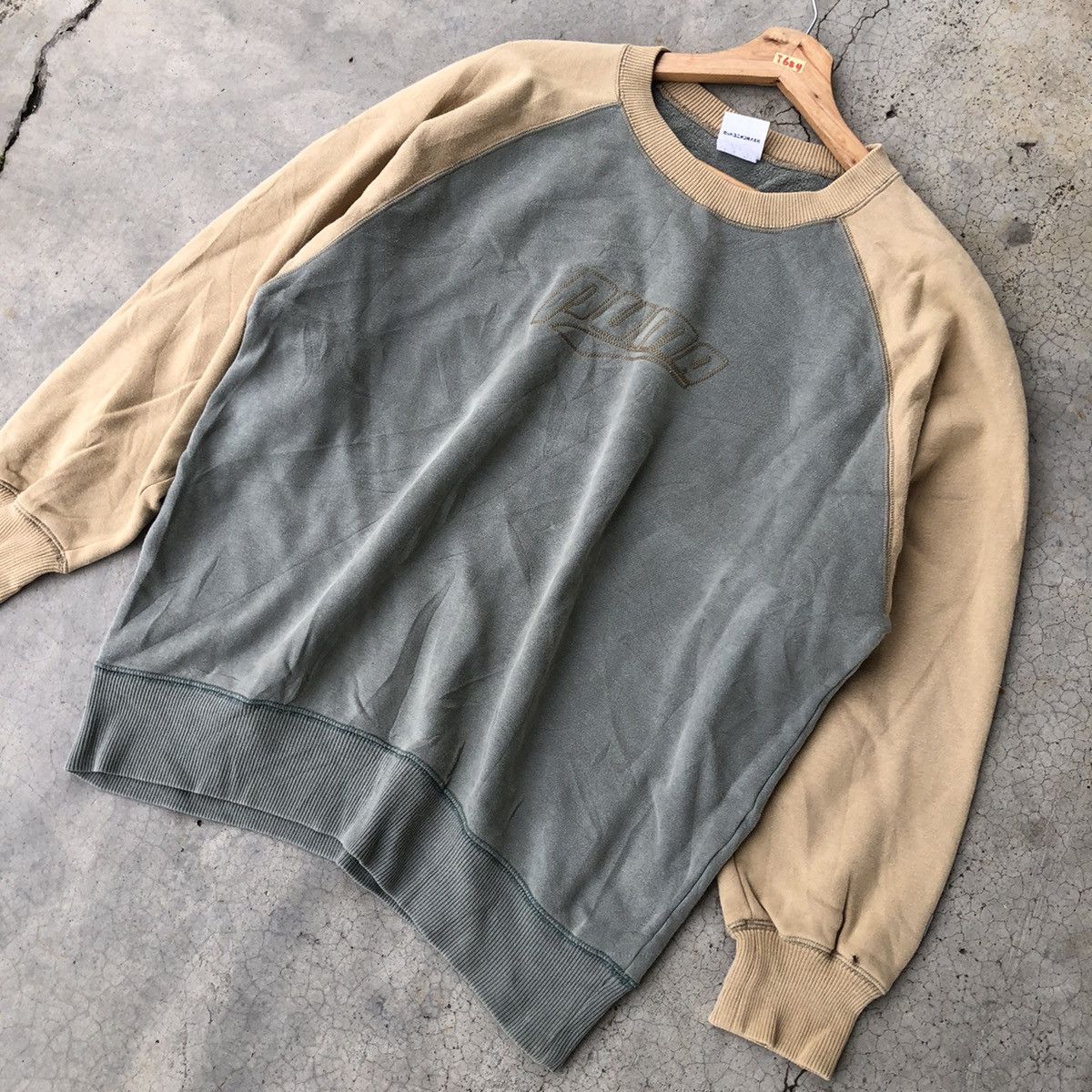 Aran Sweater Market 🔴Japanese Puma Sweatshirt Embroidered Logo Vintage Style Size US XL / EU 56 / 4 - 2 Thumbnail