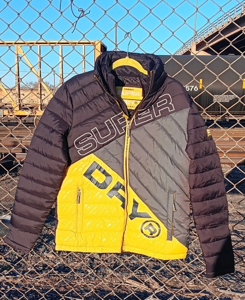 Superdry Superdry Men's Incline Quilt Fuji Puffer Jacket M5000059A Size US M / EU 48-50 / 2 - 1 Thumbnail