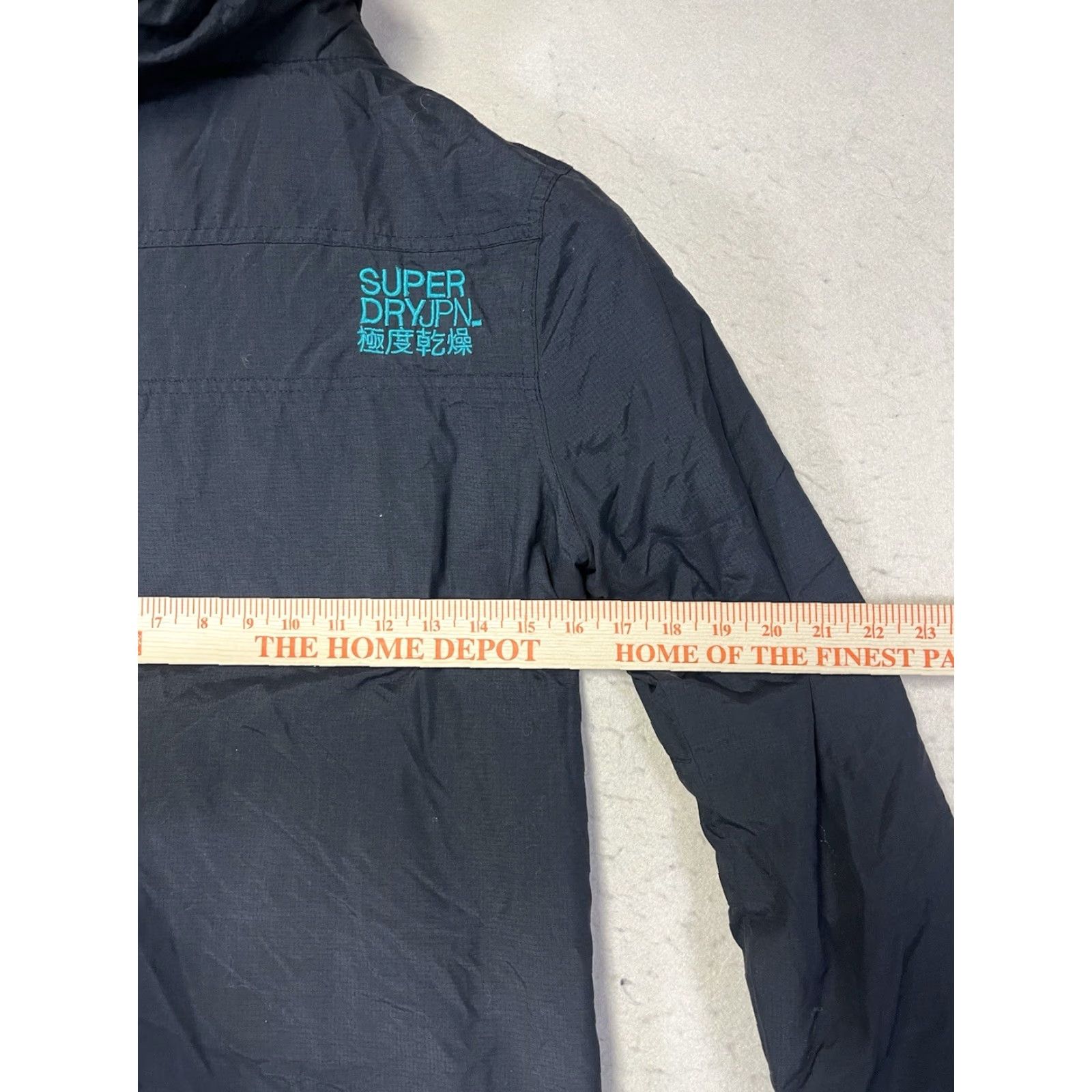 Superdry Superdry Jacket Windbreaker Black Shell Nylon Zip Pockets Full Zip Size S Men Size US S / EU 44-46 / 1 - 3 Thumbnail