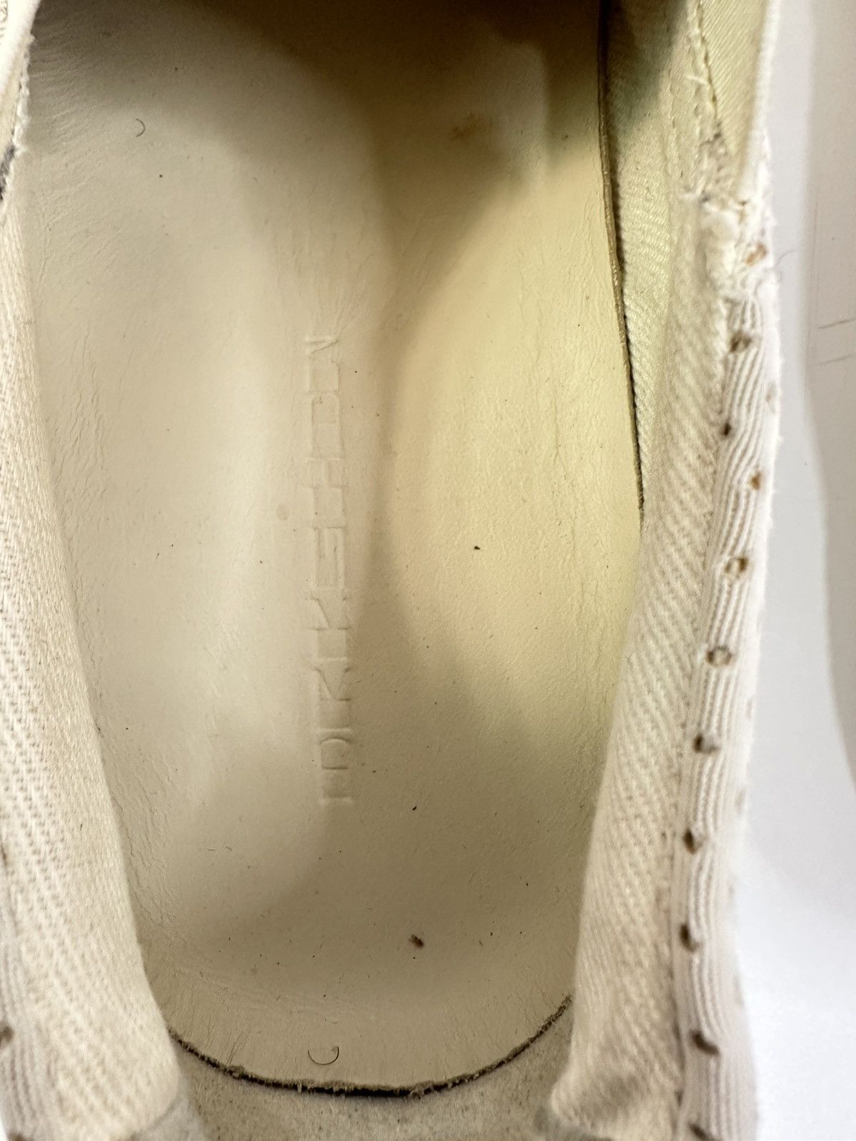 Rick Owens Drkshdw RICK OWENS DRKSHDW Drilled fabric slip-ons Size US 7 / EU 40 - 4 Thumbnail