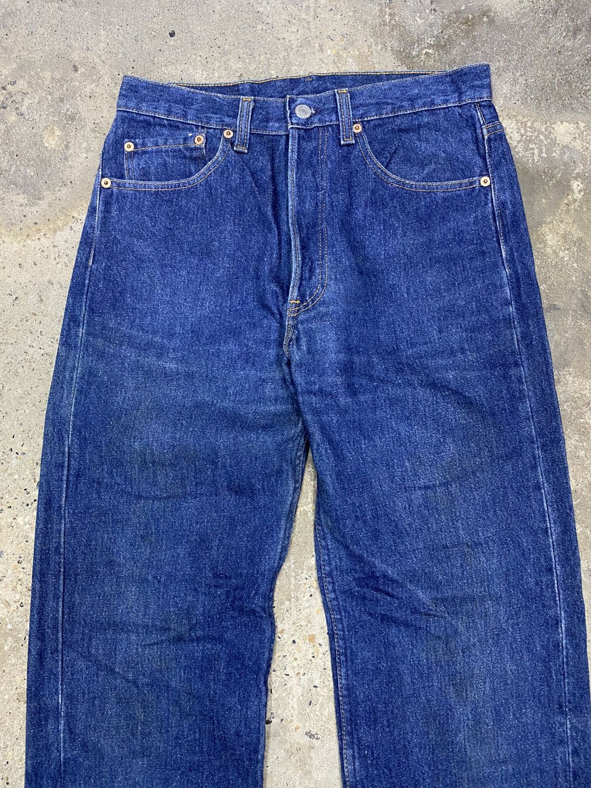Levi's × Levi's Vintage Clothing × Vintage 💥Binddingoffer💥 rare levis 501 raw denim Size US 29 - 3 Thumbnail