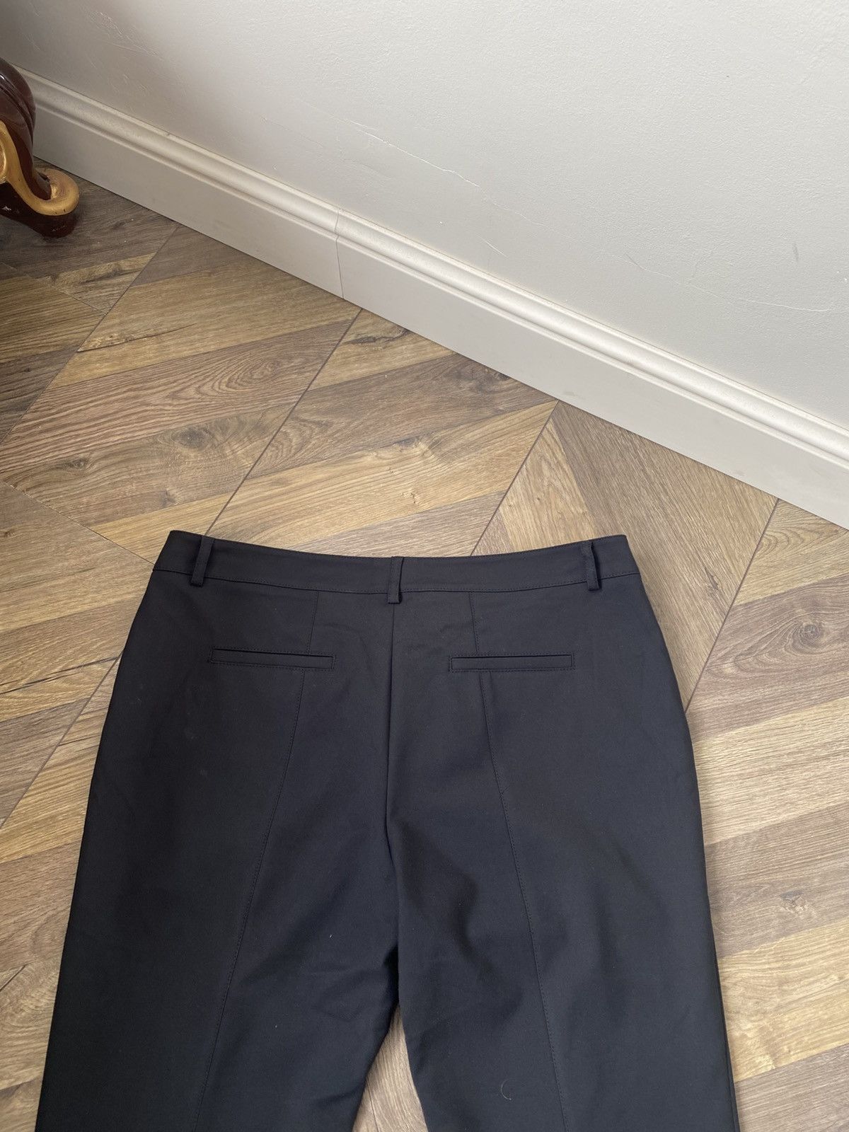Akris Vintage Akris Black Pleated Career womens Trouser Pants Size 36" / US 14 / IT 50 - 11 Thumbnail