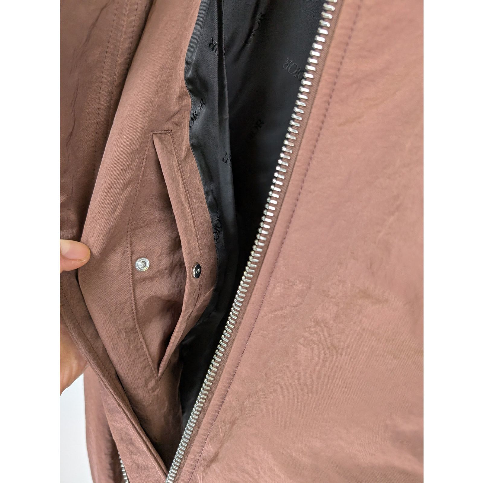 Dior × Travis Scott o1rshd1 Cactus Jack Embroidered Bomber Jacket in Bordeaux Size US M / EU 48-50 / 2 - 10 Thumbnail