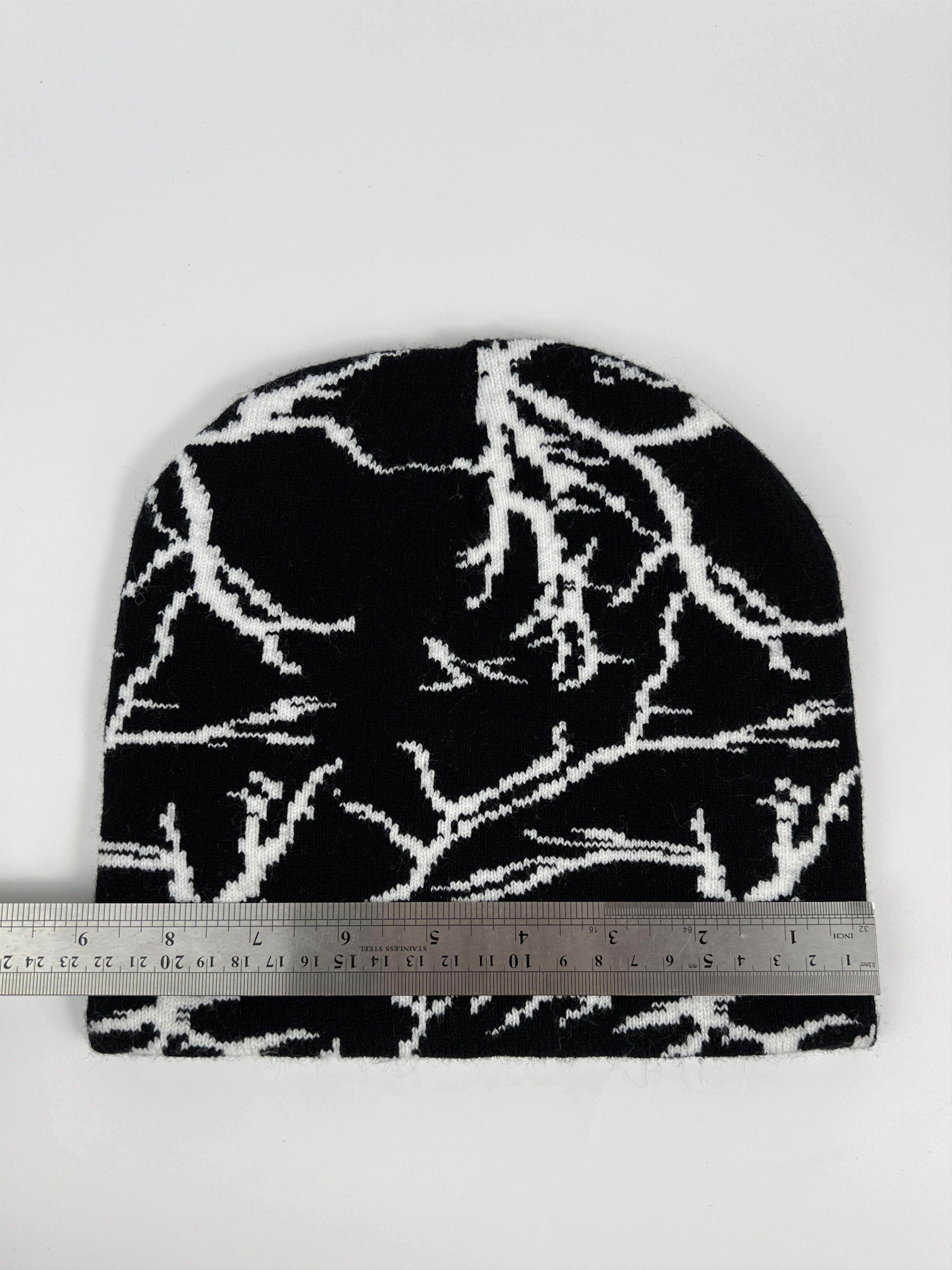 Hysteric Glamour Y2K Pattern Gorpcore Beanie Hat Lightning Print Size ONE SIZE - 3 Thumbnail