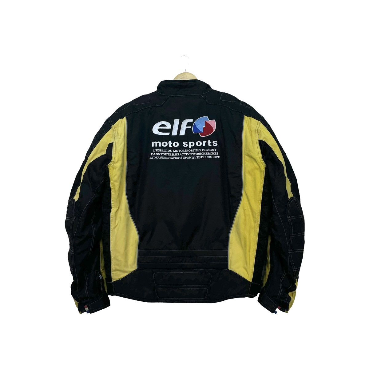 YELLOW CORN 💥Racing Team Elf Competition Motorcycle Biker Jacket Size US M / EU 48-50 / 2 - 7 Thumbnail