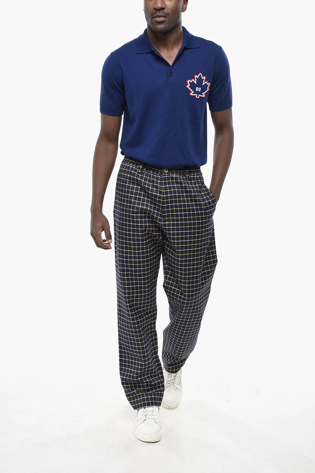 Marni og1mm0326 Wool-Blend 4-Pocket Pant in Blue Size US 32 / EU 48 - 4 Thumbnail