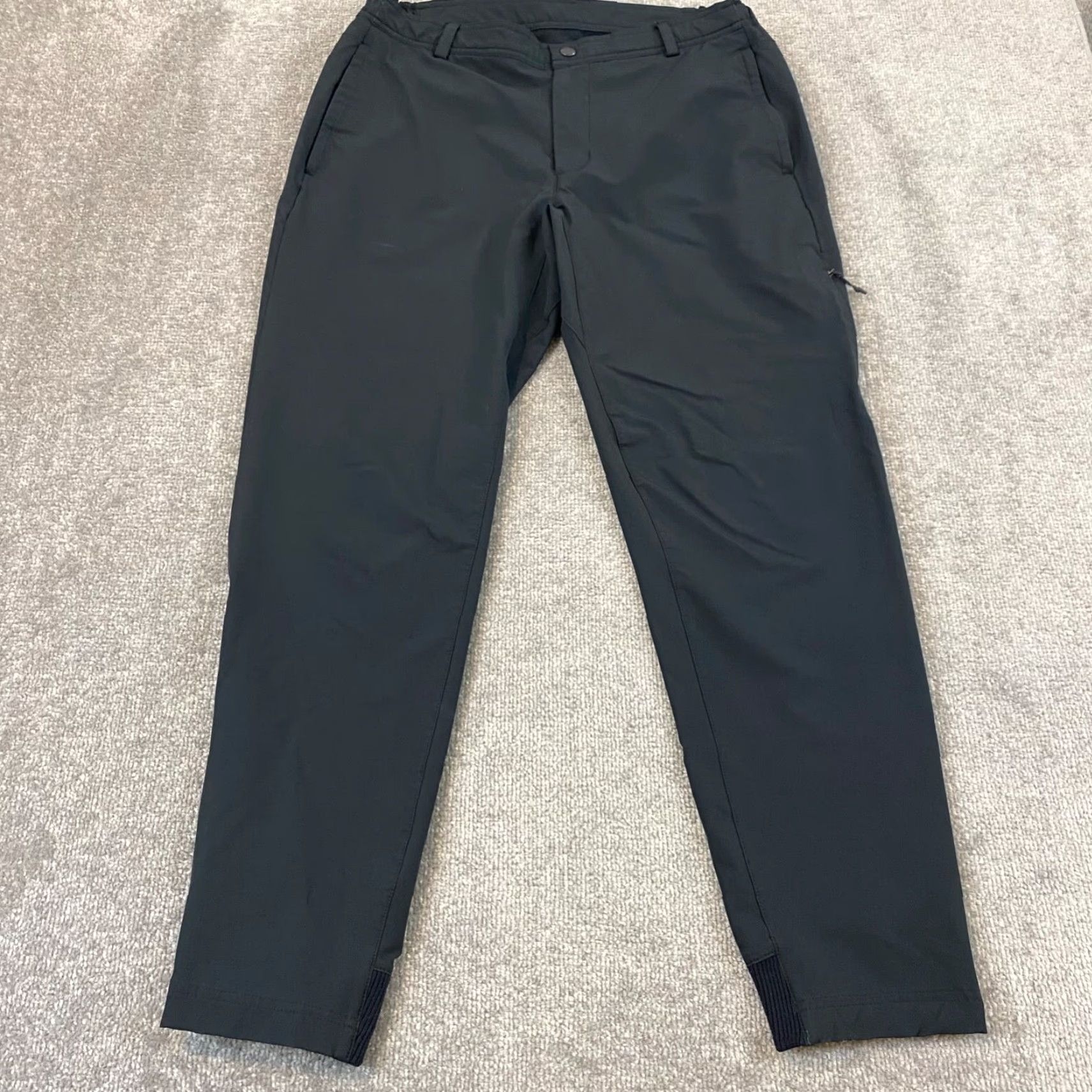 Vintage Mack Weldon Joggers Mens M Dark Gray Charcoal Pants Athletic 30" Workout Jogger Regular Size Gray | Athletic Hardwear? Size US 31 - 3 Thumbnail
