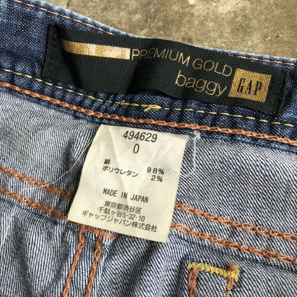 If Six Was Nine 🇯🇵 2000s Gap Multi Button Flared Bootcut Faded Jeans Blue Size US 29 - 11 Thumbnail