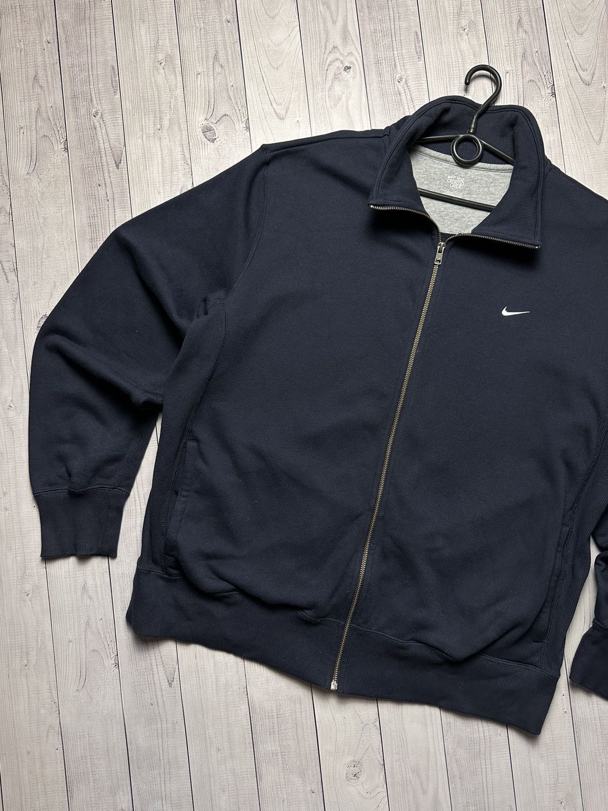 Vintage Vintage Nike zip track jacket size XXL logo swoosh Size US XXL / EU 58 / 5 - 2 Thumbnail