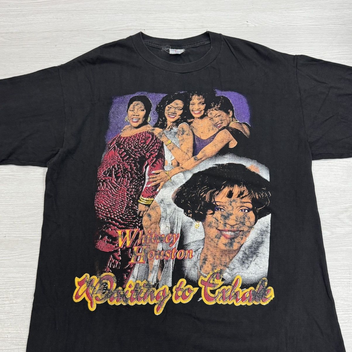 Rap Tees Whitney Houston Vintage Rap tee 90s Size US XL / EU 56 / 4 - 4 Thumbnail