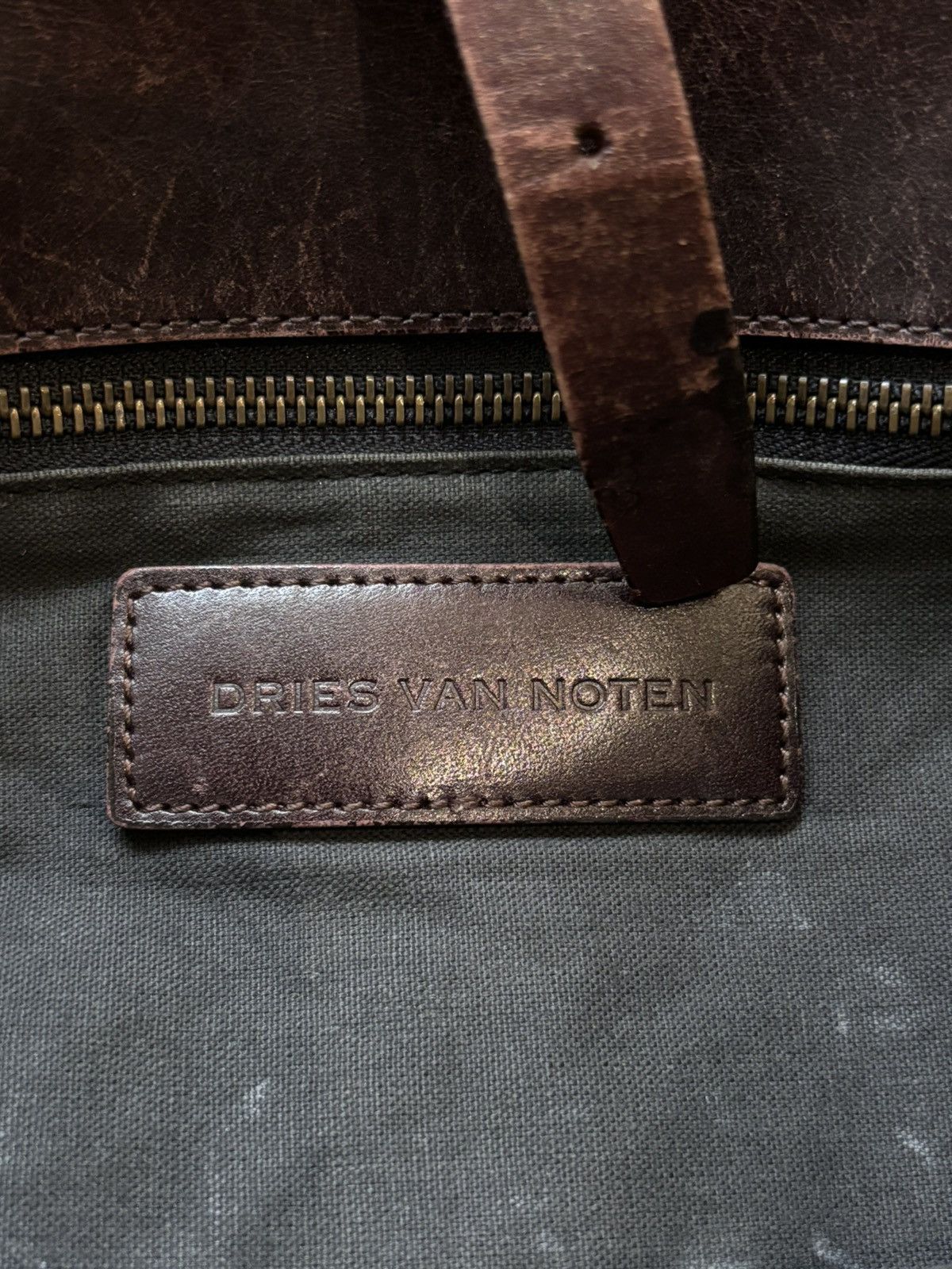 Dries Van Noten Dries Van Noten | 00S Sherry Brown Crossbody Bag Size ONE SIZE - 6 Thumbnail