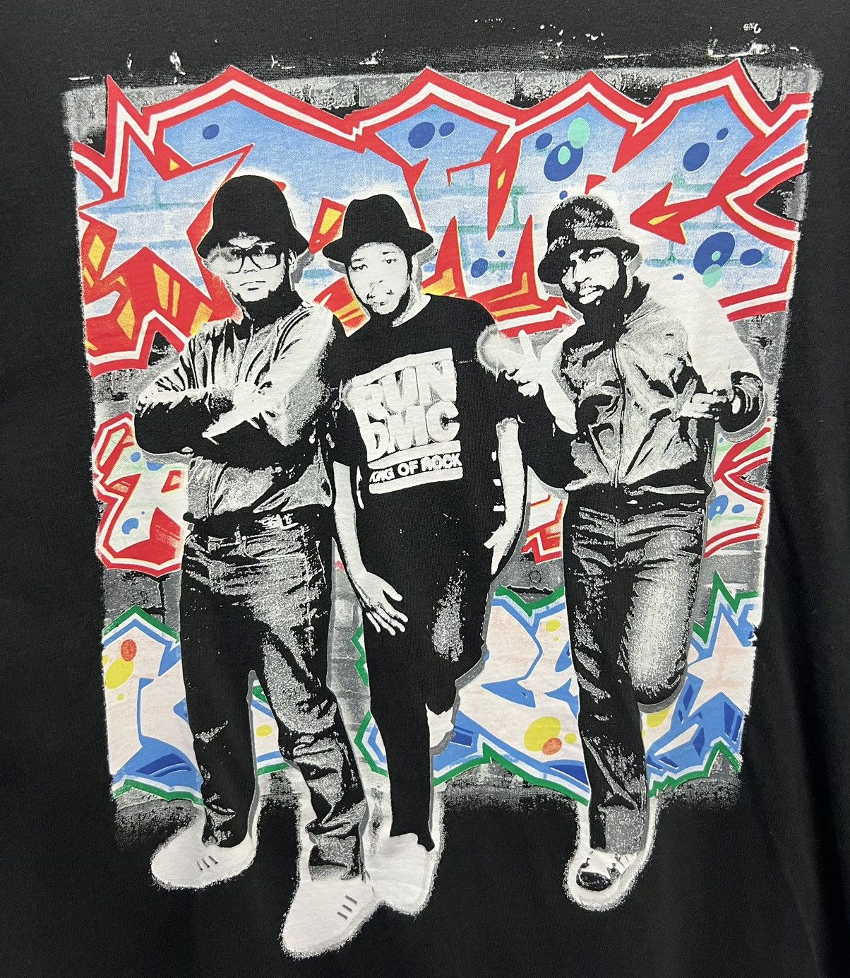 Band Tees × RUN DMC RUN DMC KING OF ROCK SHIRT Size US XL / EU 56 / 4 - 3 Thumbnail