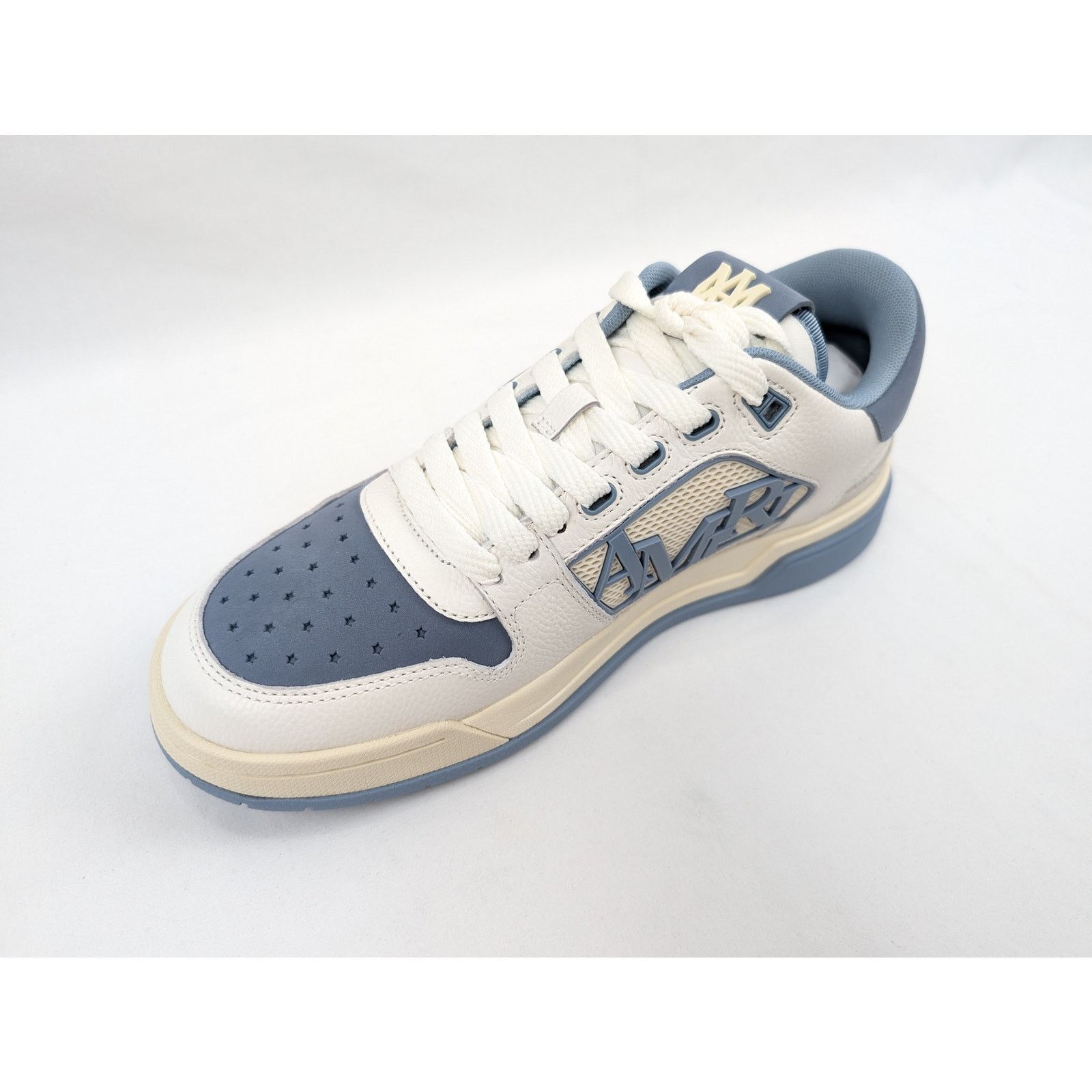 Amiri o1rshd1 Classic Low Top Sneakers in Ashley Blue Size US 13 / EU 46 - 8 Thumbnail