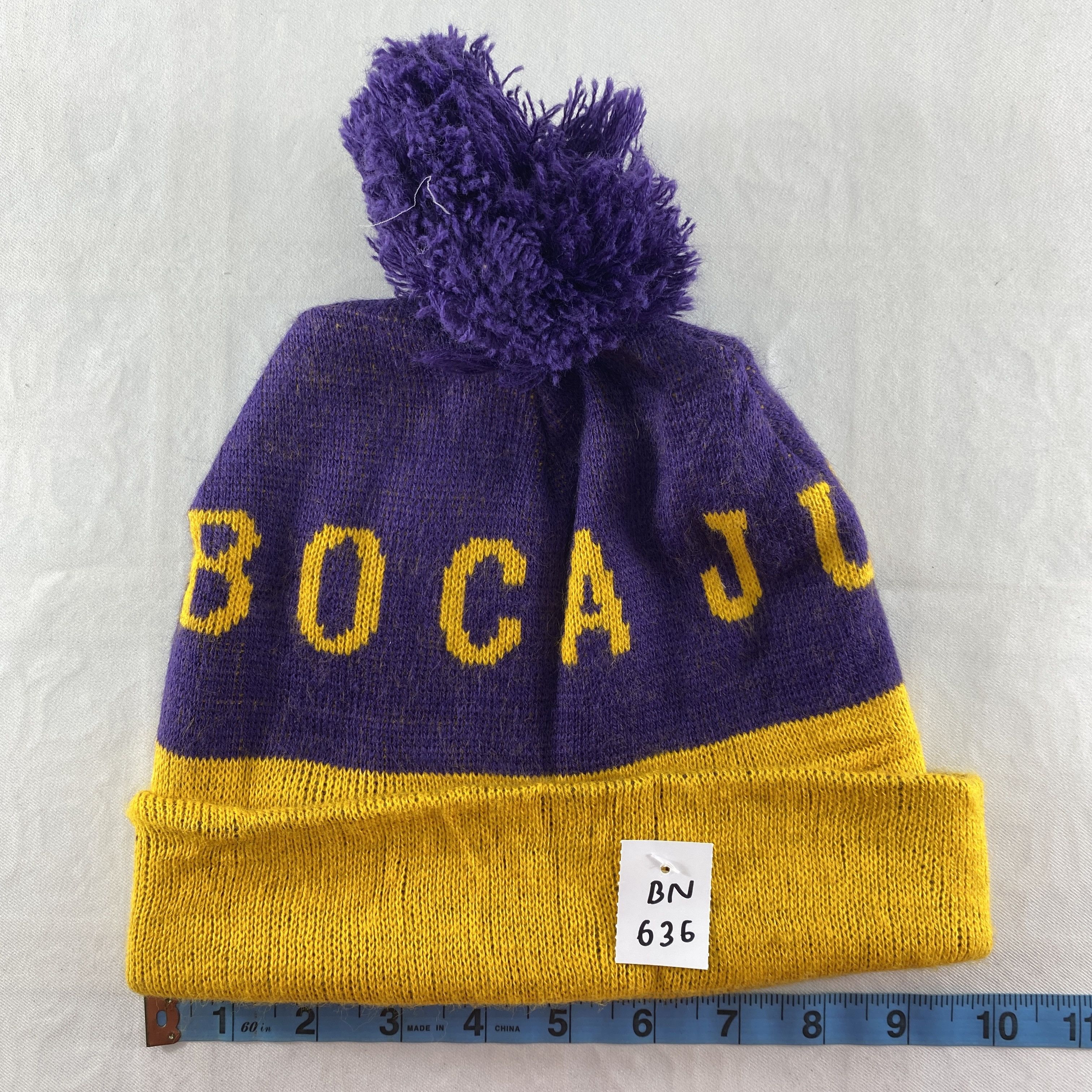 Japanese Brand Boca Juniors Snow Cap Hat Beanie -BN636 Size ONE SIZE - 4 Thumbnail
