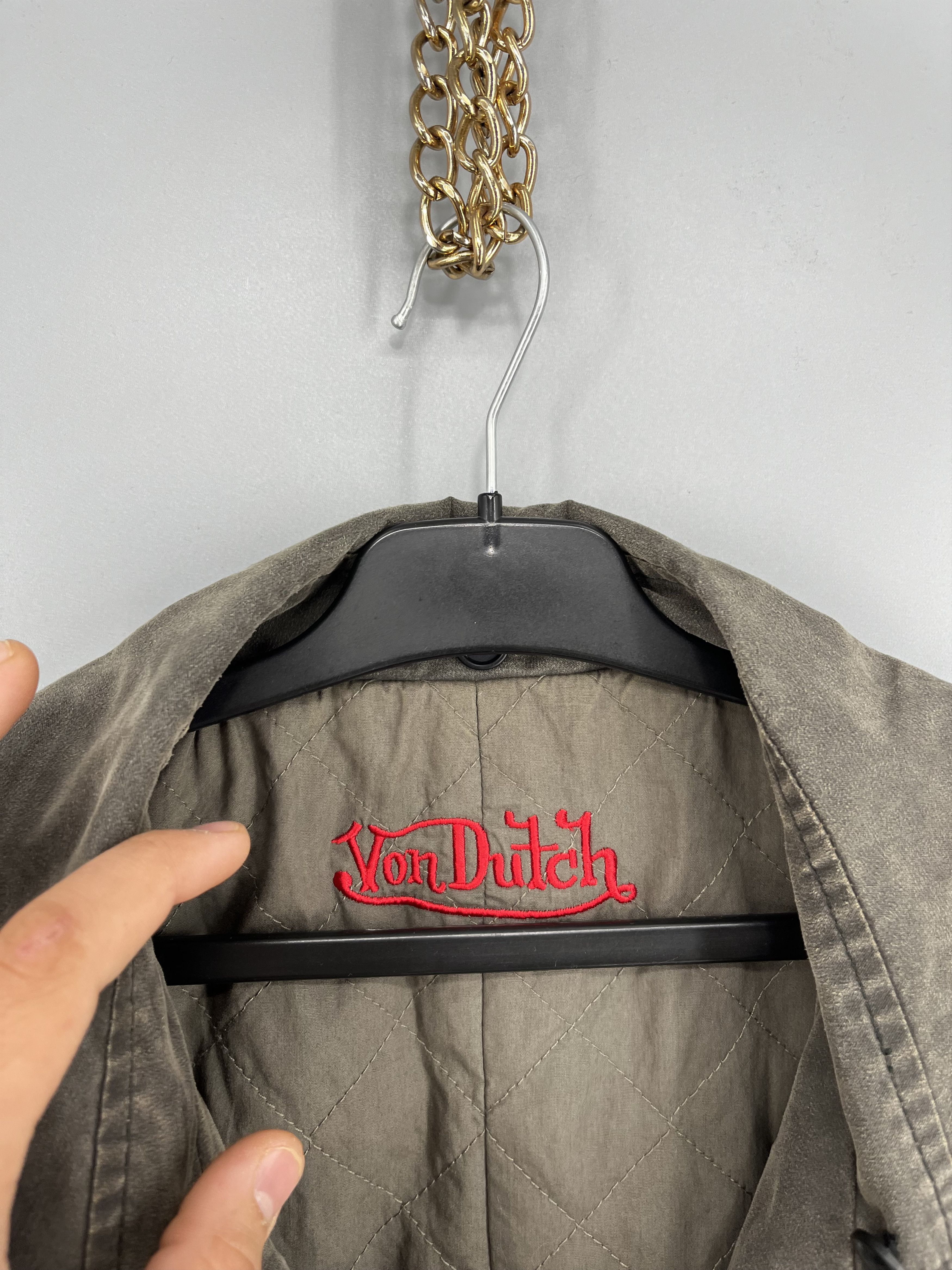 Japanese Brand Vintage 90s Von Dutch Coat Parka Jacket Size US XXL / EU 58 / 5 - 13 Thumbnail