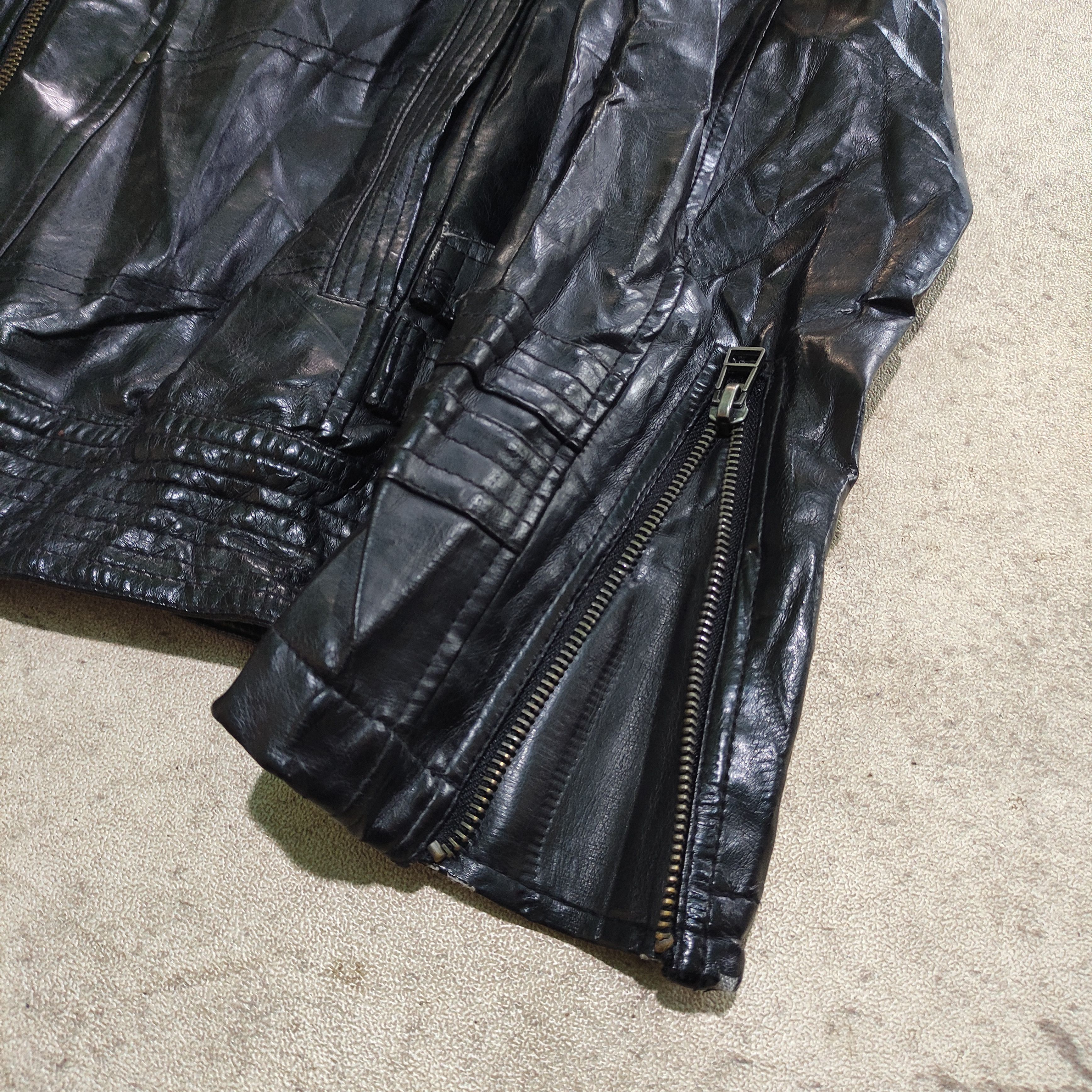 Tornado Mart Von Dutch Vintage Synthetic Leather Jacket 2000s Vkei Size US L / EU 52-54 / 3 - 7 Thumbnail