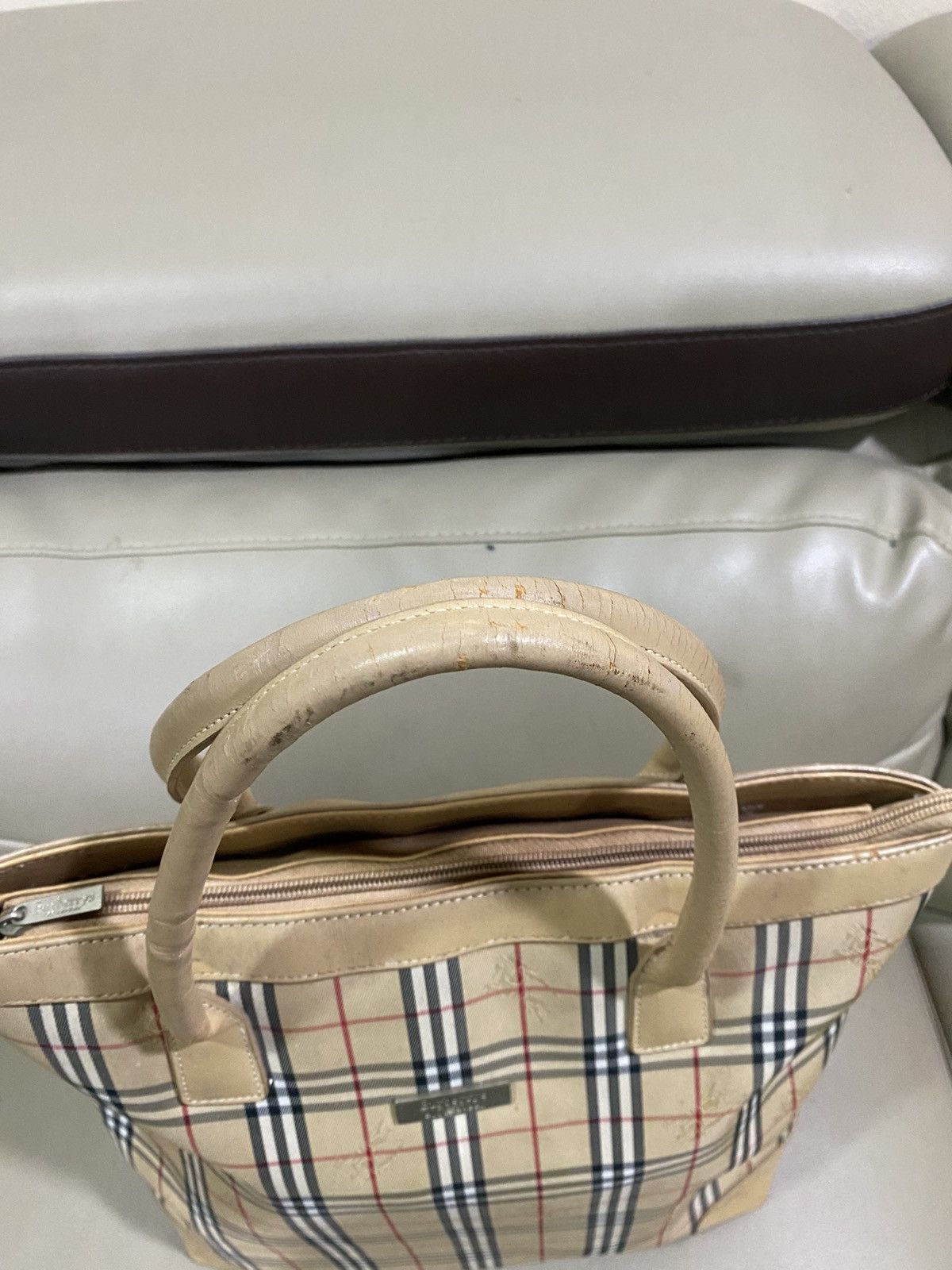 Burberry Authentic Vintage Burberry’s Nova Check Tote Bag Size ONE SIZE - 5 Thumbnail