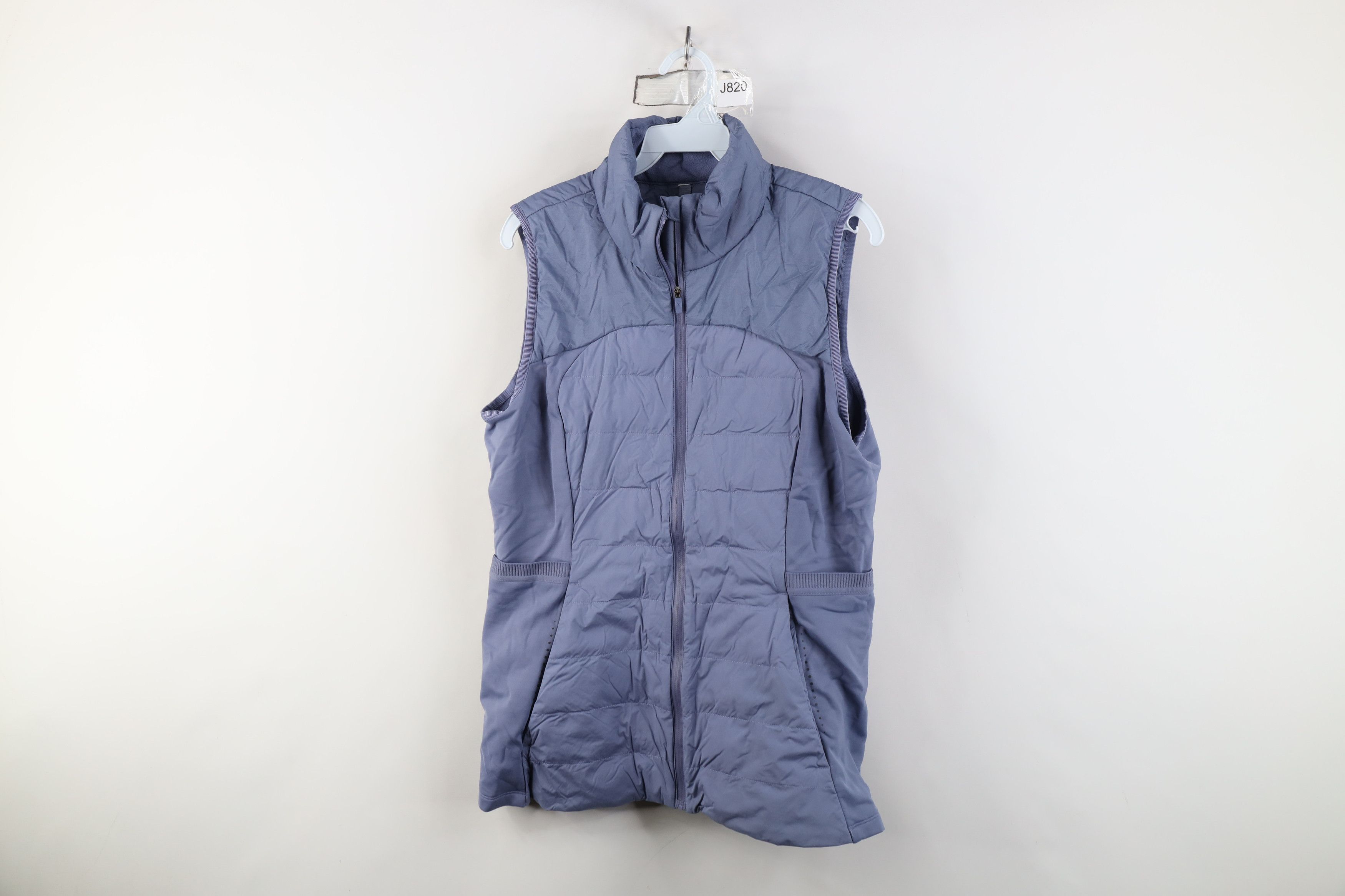 Lululemon Lululemon Down For It All Full Zip Puffer Vest Jacket Purple Size XL / US 12-14 / IT 48-50 - 1 Thumbnail