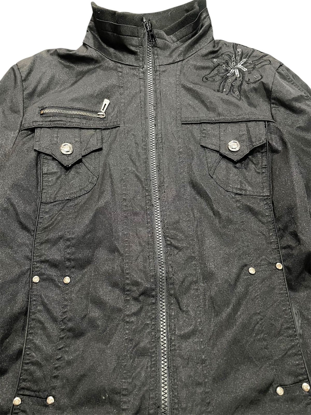 Rick Owens Drkshdw Y-L-WEN - Japanese Jacket Motorcyclist Style lgb Size US M / EU 48-50 / 2 - 5 Thumbnail