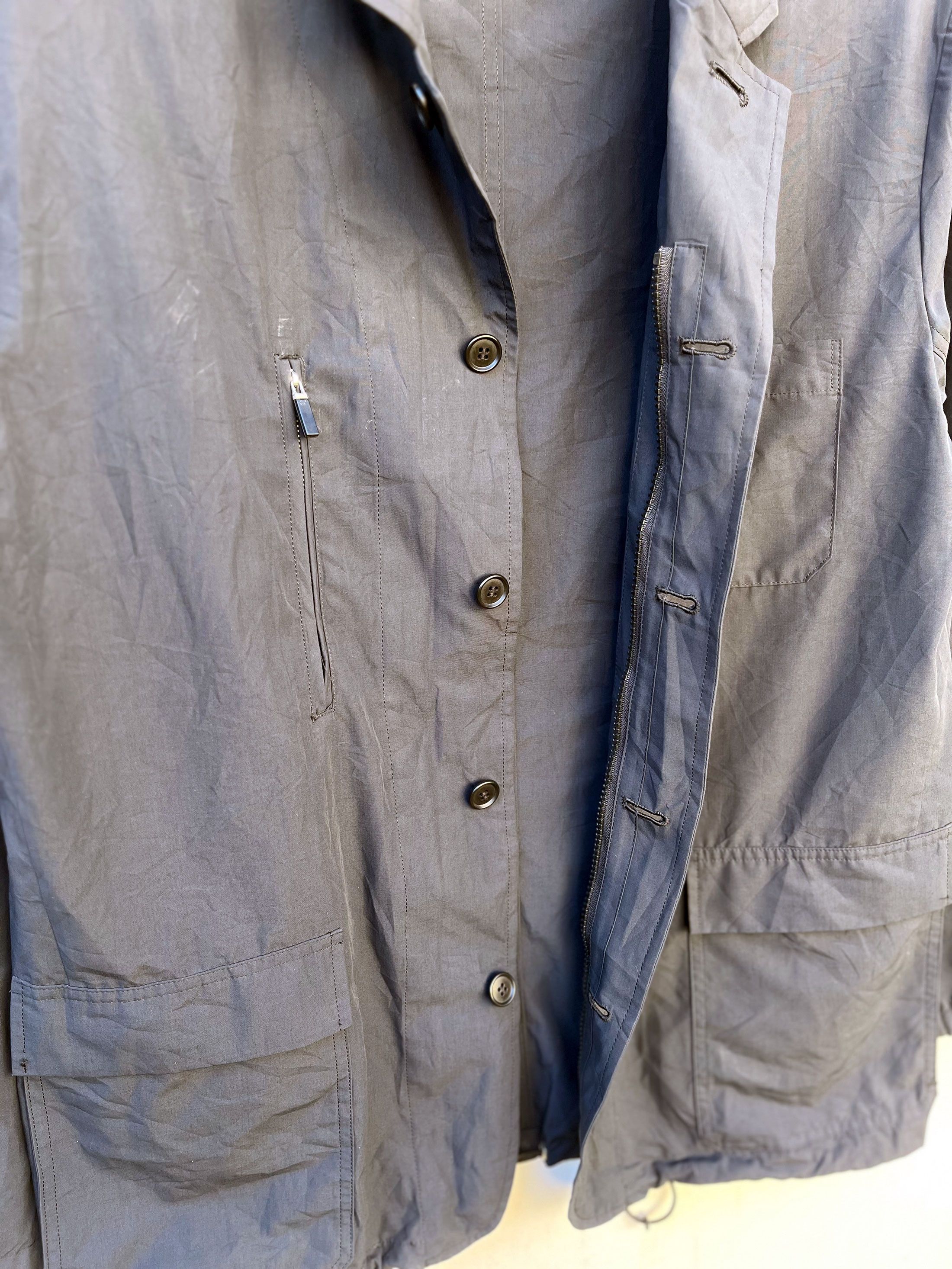 Designer × Head Porter × Japanese Brand Head Porter Plus Button Down Zipper Collared Light Jacket Size US L / EU 52-54 / 3 - 4 Thumbnail