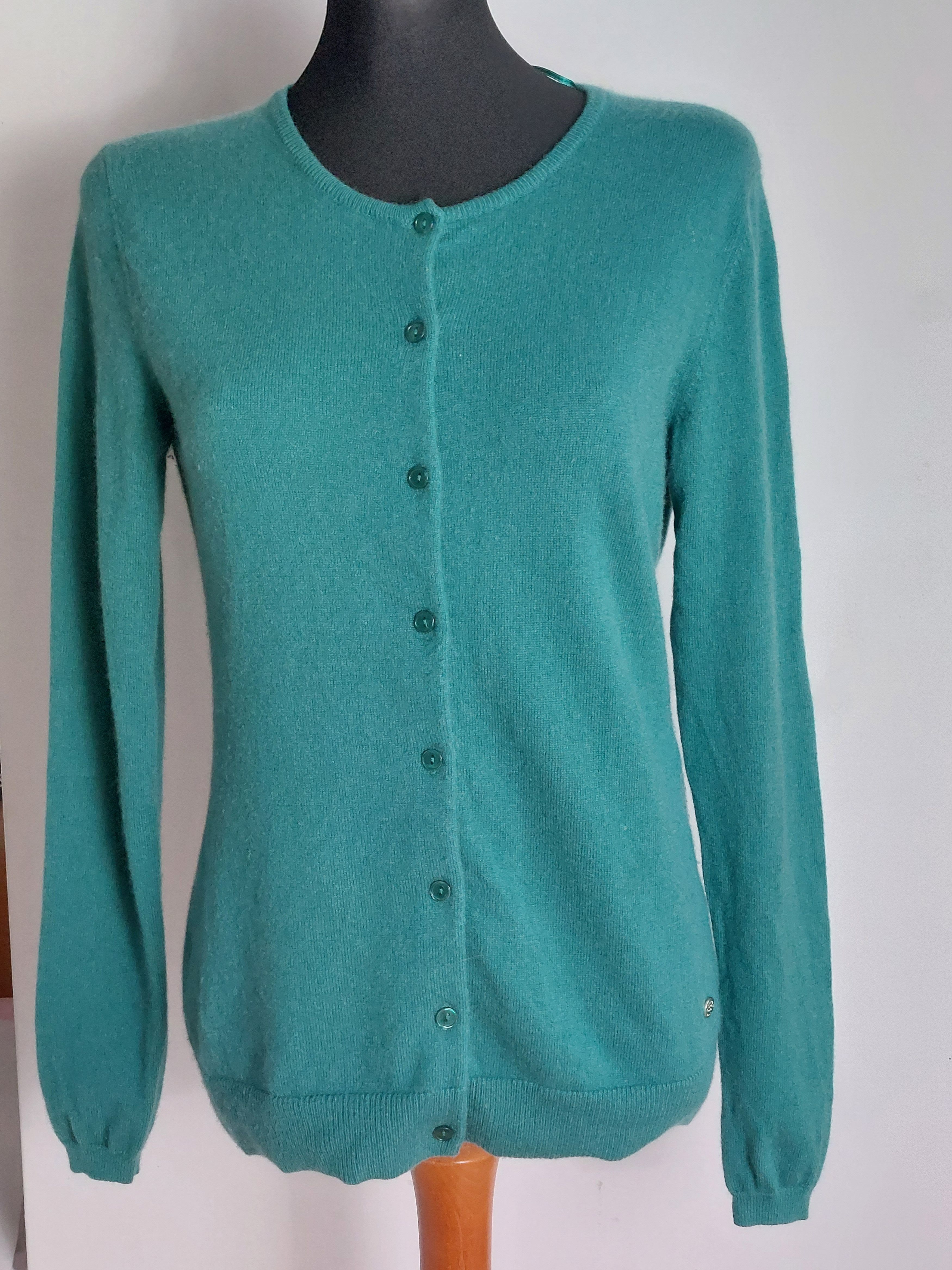 Other 100% Cashmer Cardigan Petrol Size M / US 6-8 / IT 42-44 - 5 Thumbnail