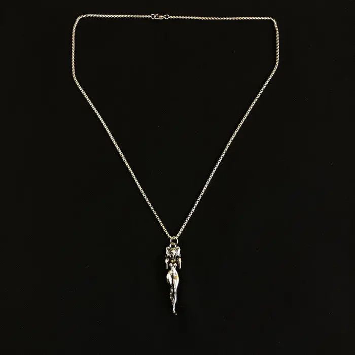 Jewelry Punk Necklace Gothic Chain Size ONE SIZE - 5 Thumbnail