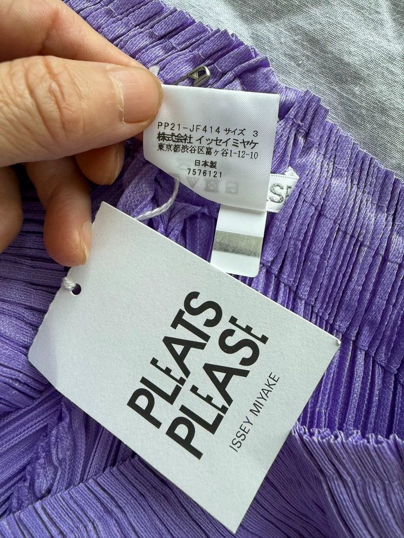 Issey Miyake Issey Miyake size:3 Purple hammer pants Size 42" / US 20 - 2 Thumbnail