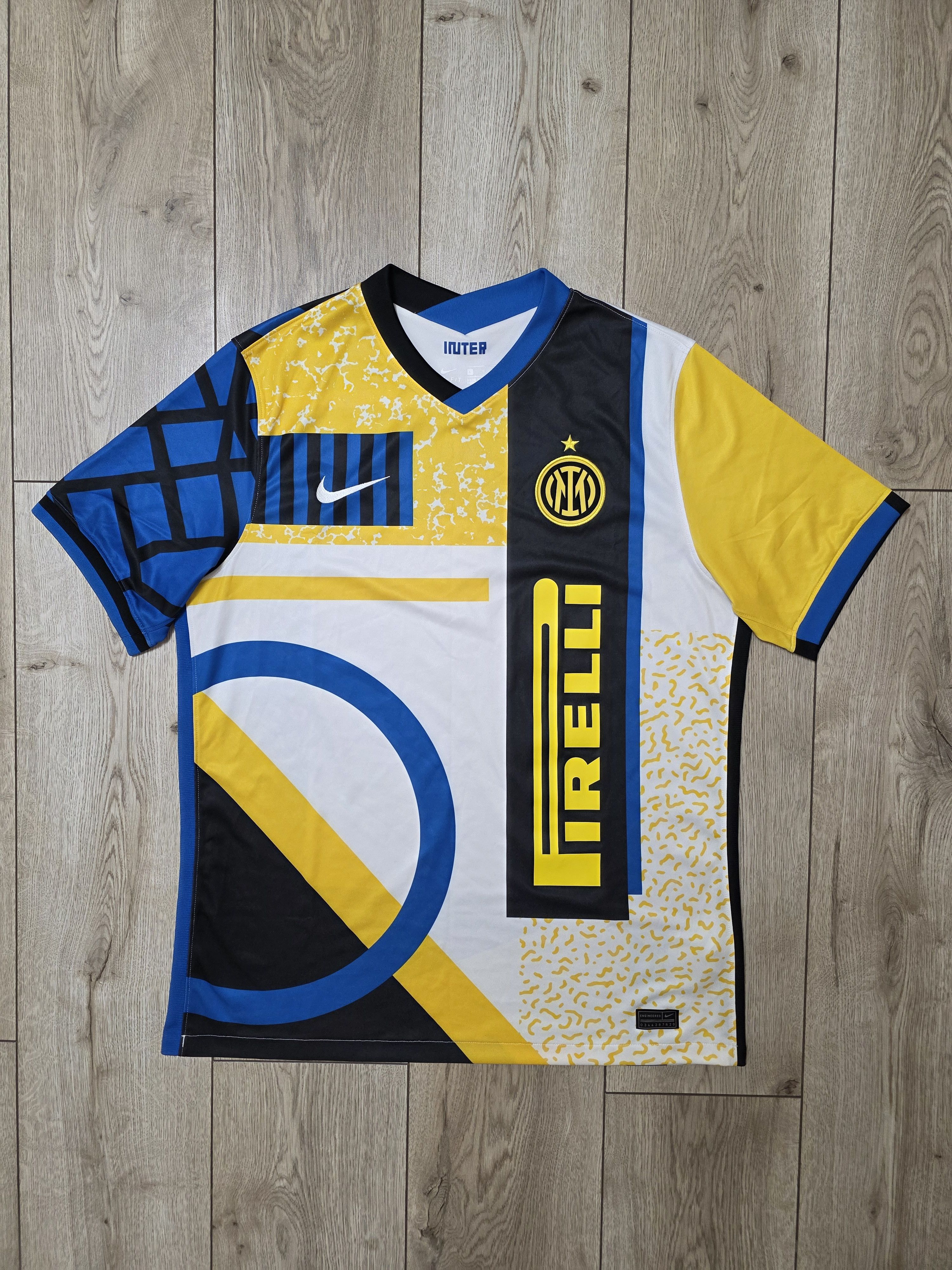 Nike INTER MILAN 2020 2021 FOURTH FOOTBALL SHIRT SOCCER JERSEY Size US L / EU 52-54 / 3 - 1 Thumbnail
