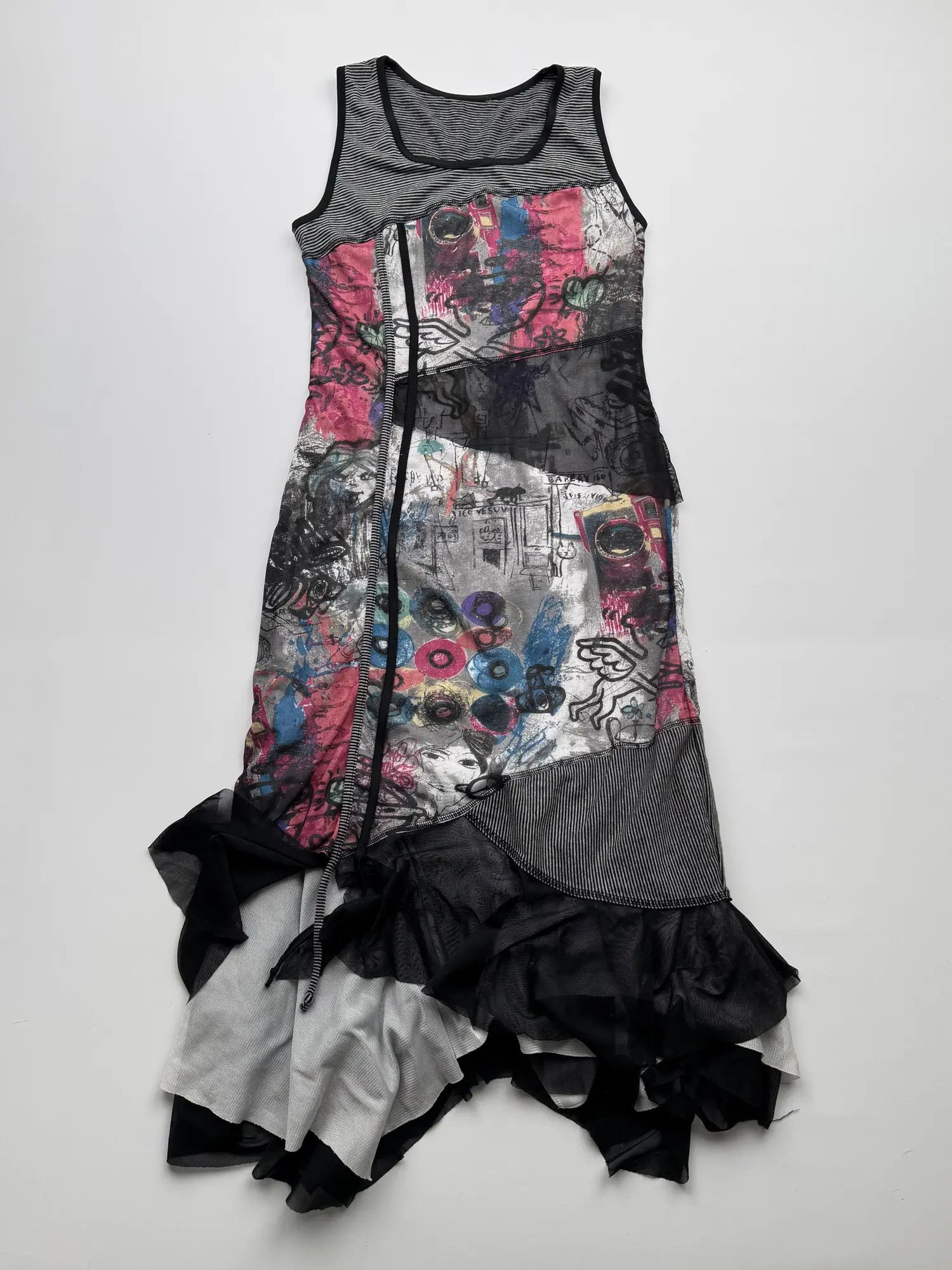 Vintage Vintage Maxi Dress B109(V248)E2 Size S / US 4 / IT 40 - 1 Thumbnail