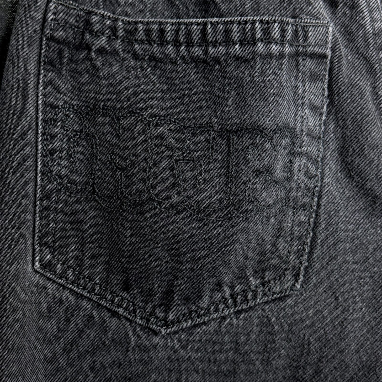 Empyre Empyre Black Wash Jeans Size 24x24 Baggy Y2K Style Custom Size 24" / US 00 / IT 34 - 8 Thumbnail