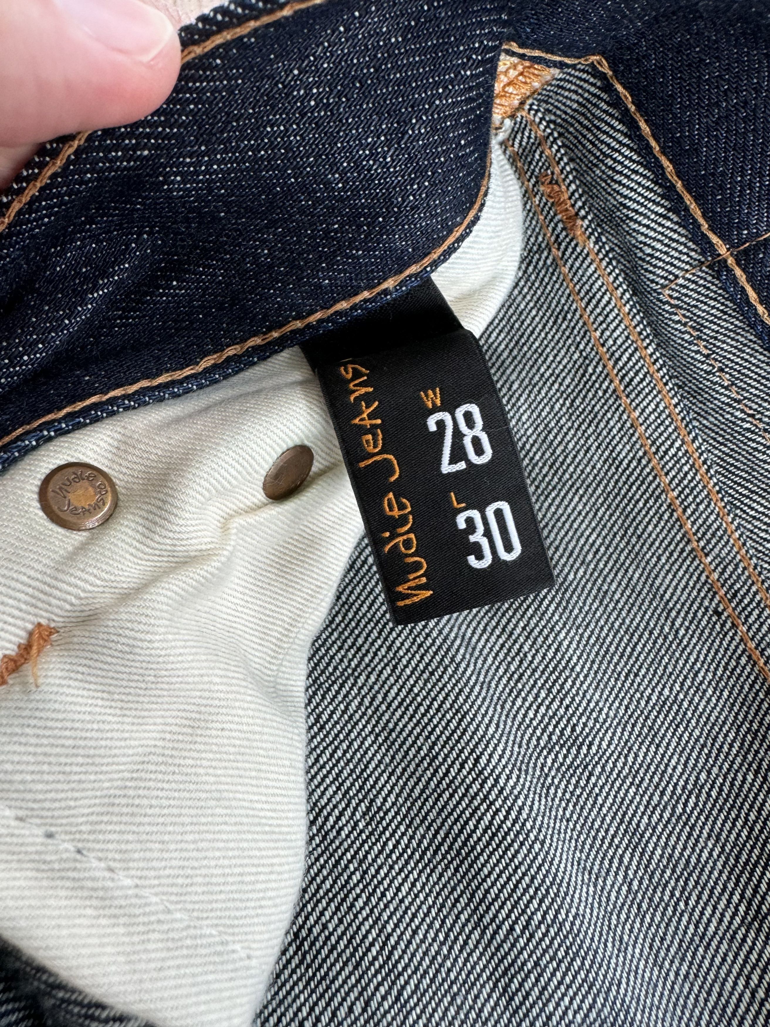 Nudie Jeans Nudie Jeans - Steady Eddie II - Dry Ace Selvage - 28x30 Size US 28 / EU 44 - 5 Thumbnail