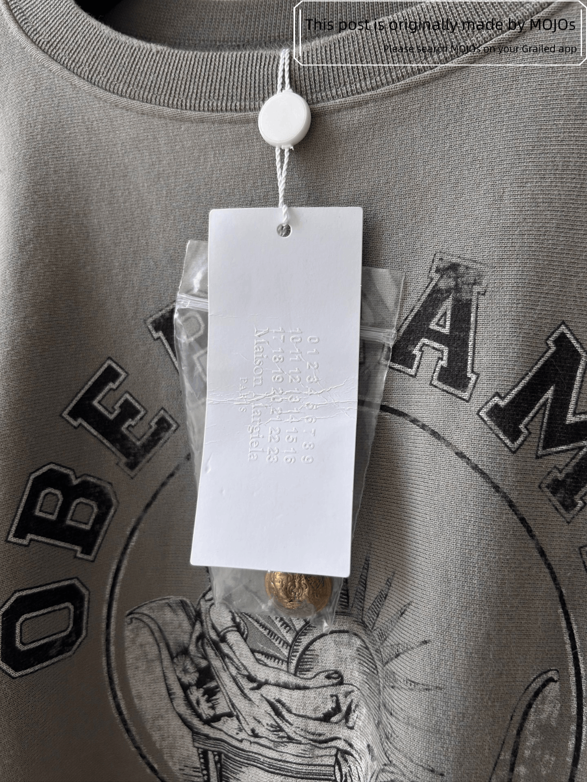 Maison Margiela Maison Margiela 17SS OBERKAMPF Logo Sweatshirt Size US M / EU 48-50 / 2 - 4 Thumbnail