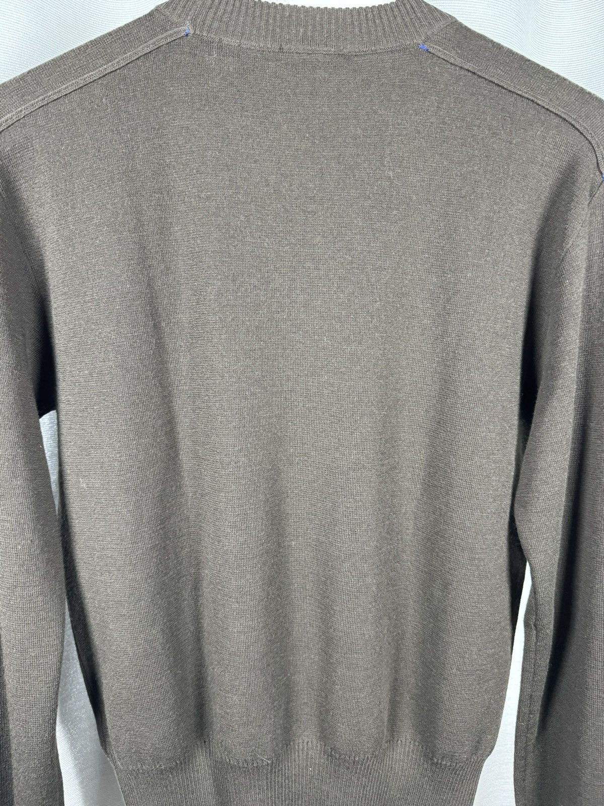 Burberry Burberry Daniel Lee Era Knight Blue Stitch Wool Sweater XS Size US XXS / EU 40 - 15 Thumbnail