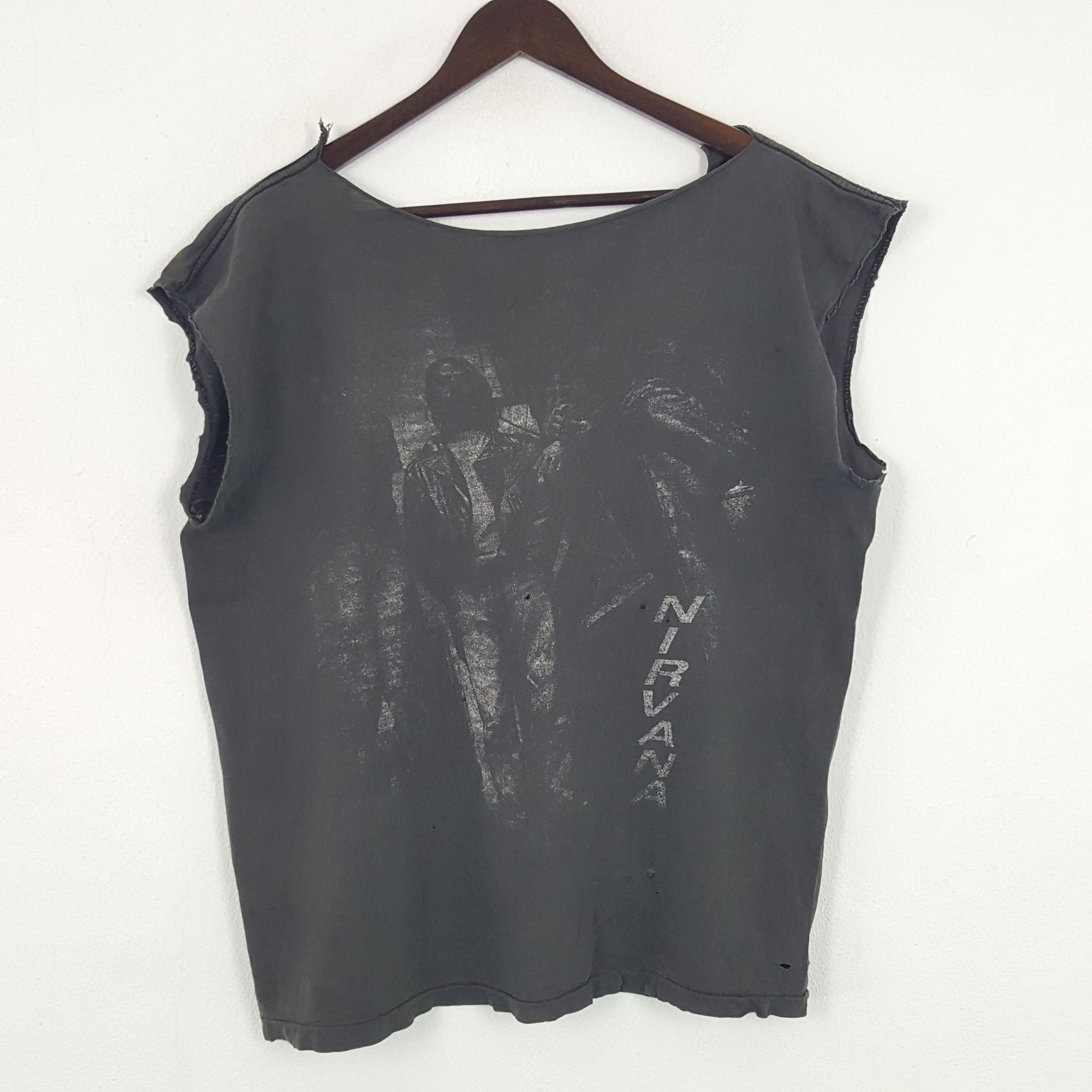 Band Tees × Nirvana × Vintage Vintage Nirvana American Band Tshirt Size US L / EU 52-54 / 3 - 3 Thumbnail