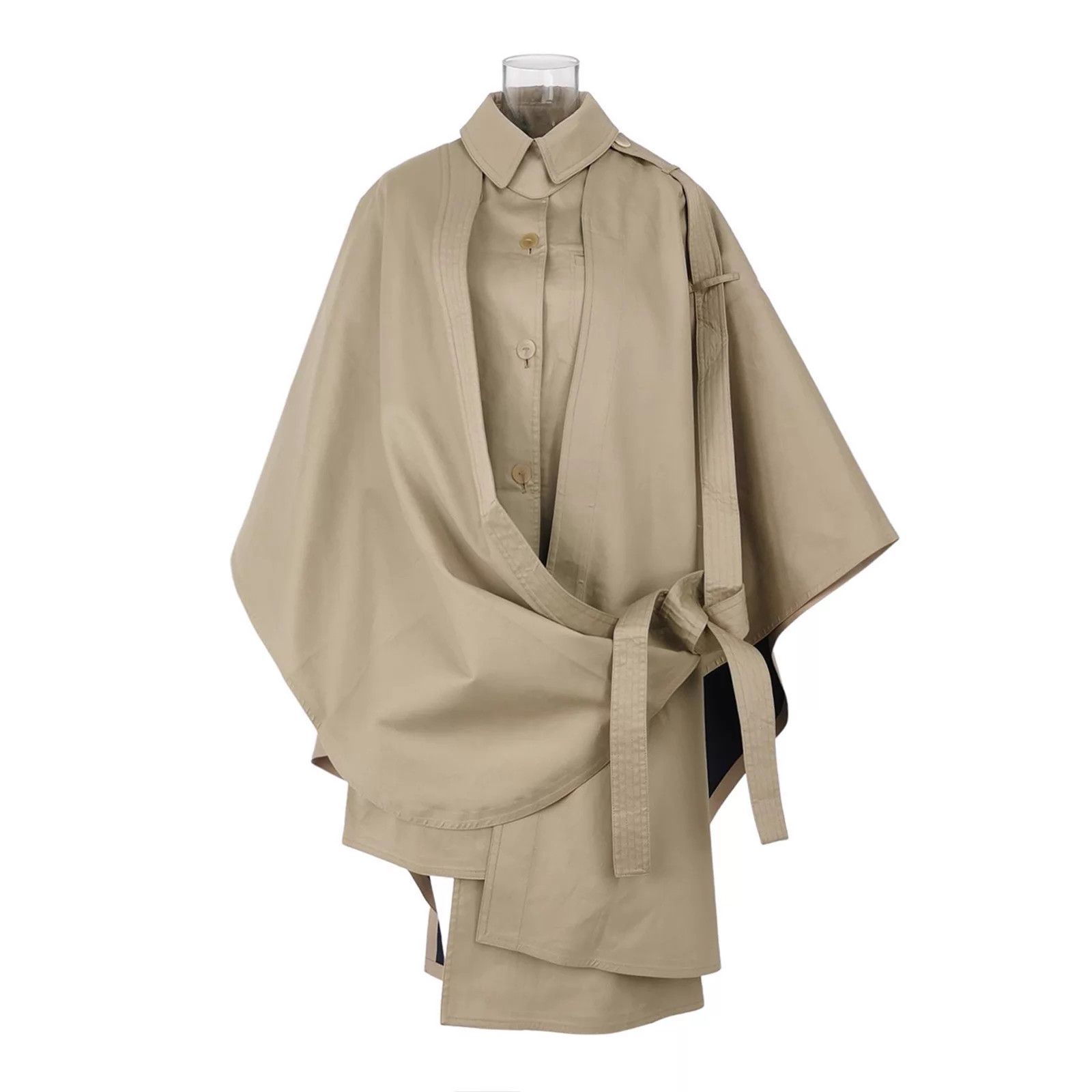 Loewe Loewe Cape Vest Two-Way Coat 32 Size XXS / US 00 / IT 34 - 1 Thumbnail