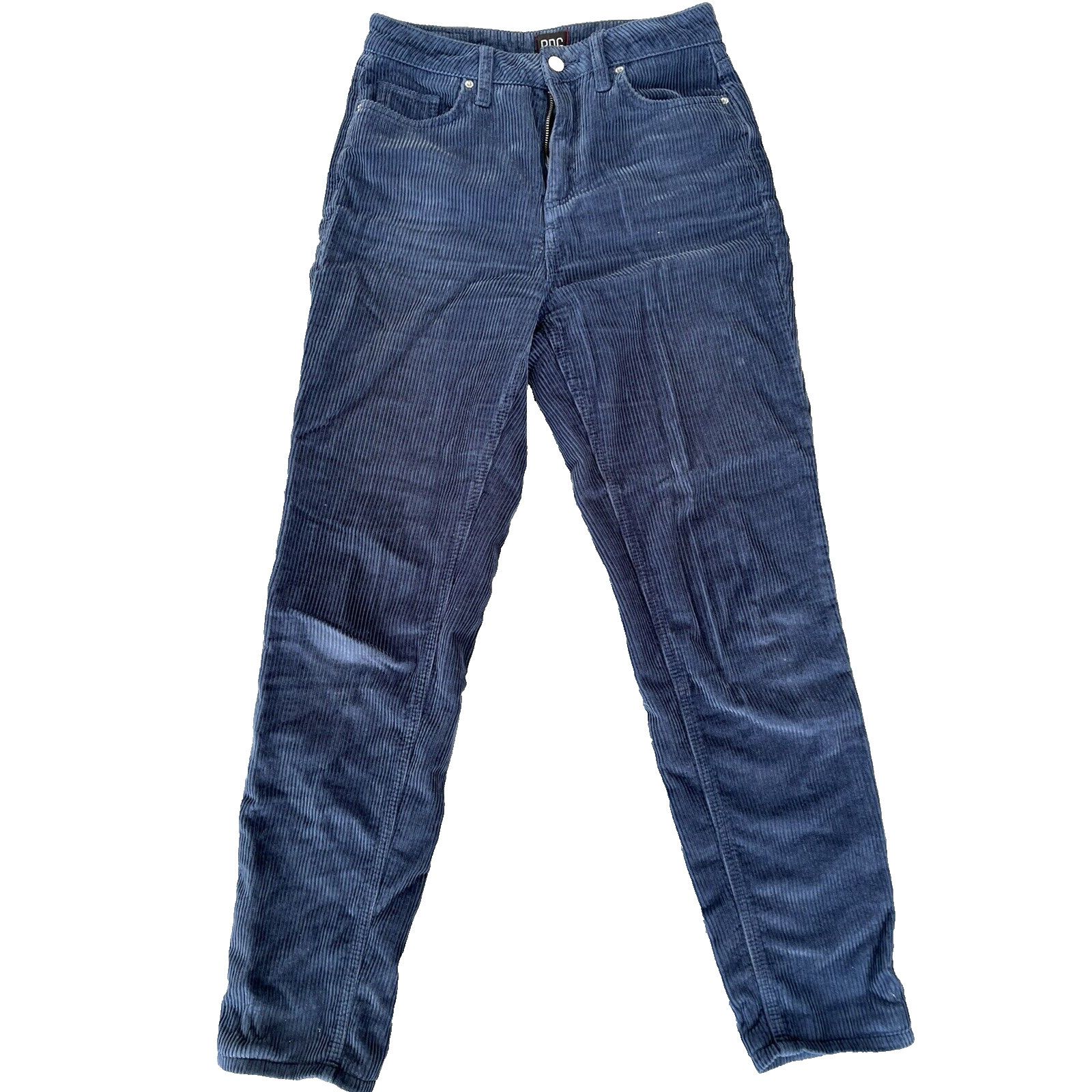 Bdg BDG blue navy corduroy jeans men blue velvet size 26 A000195 Size US 26 / EU 42 - 1 Thumbnail