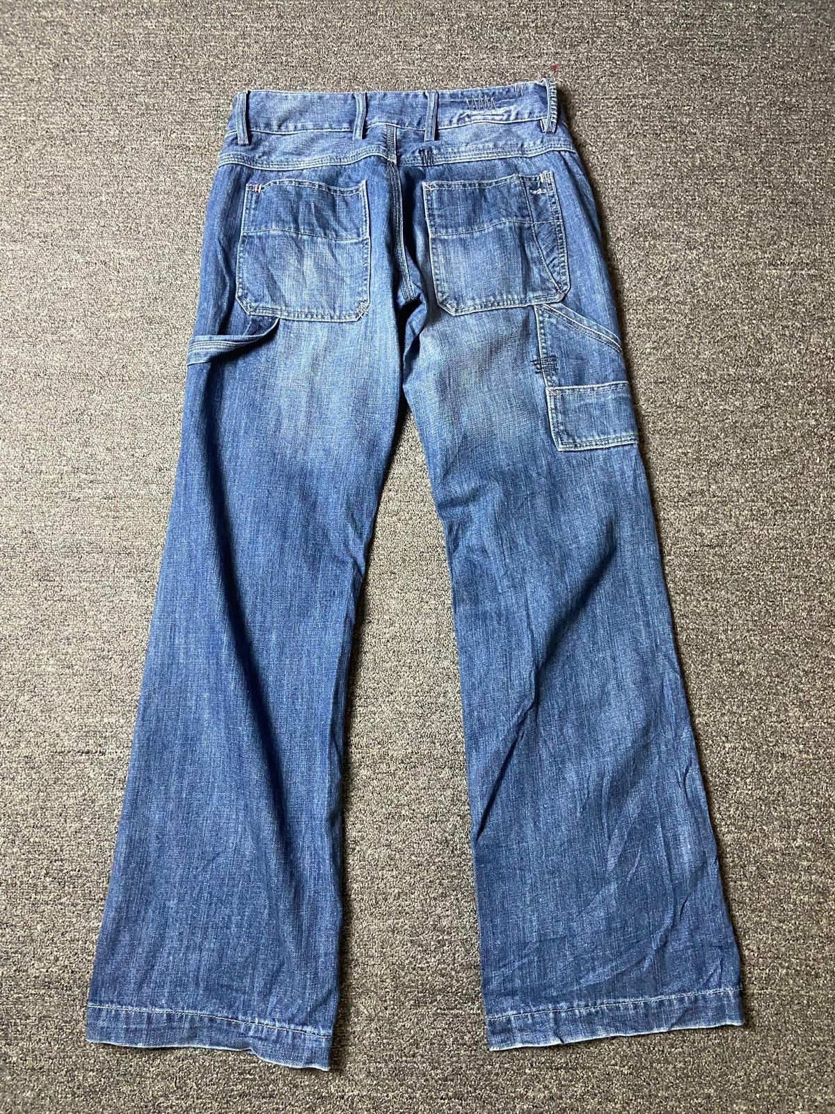 Japanese Brand × Jean × Vintage RELAY STATION Brand Loose Fit Cut Denim Jeans (128) Size US 30 / EU 46 - 2 Thumbnail