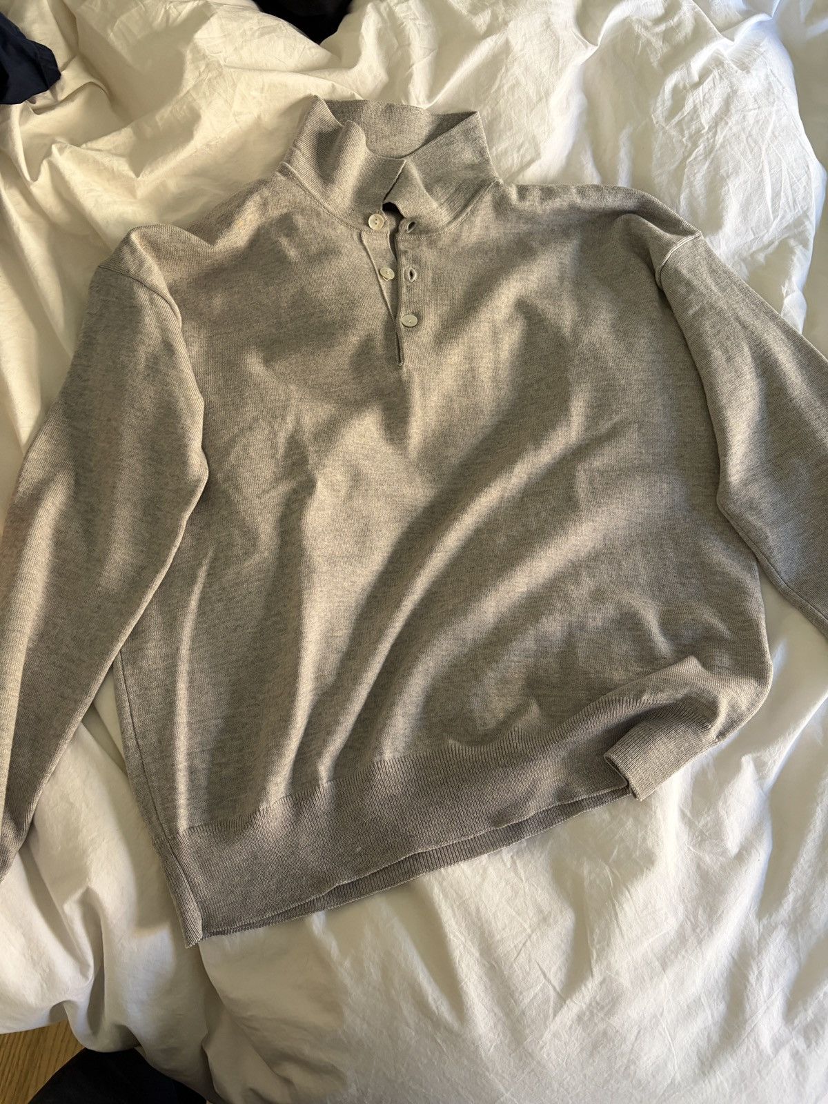 AMI Polo neck knitted wool sweater Size US S / EU 44-46 / 1 - 2 Thumbnail