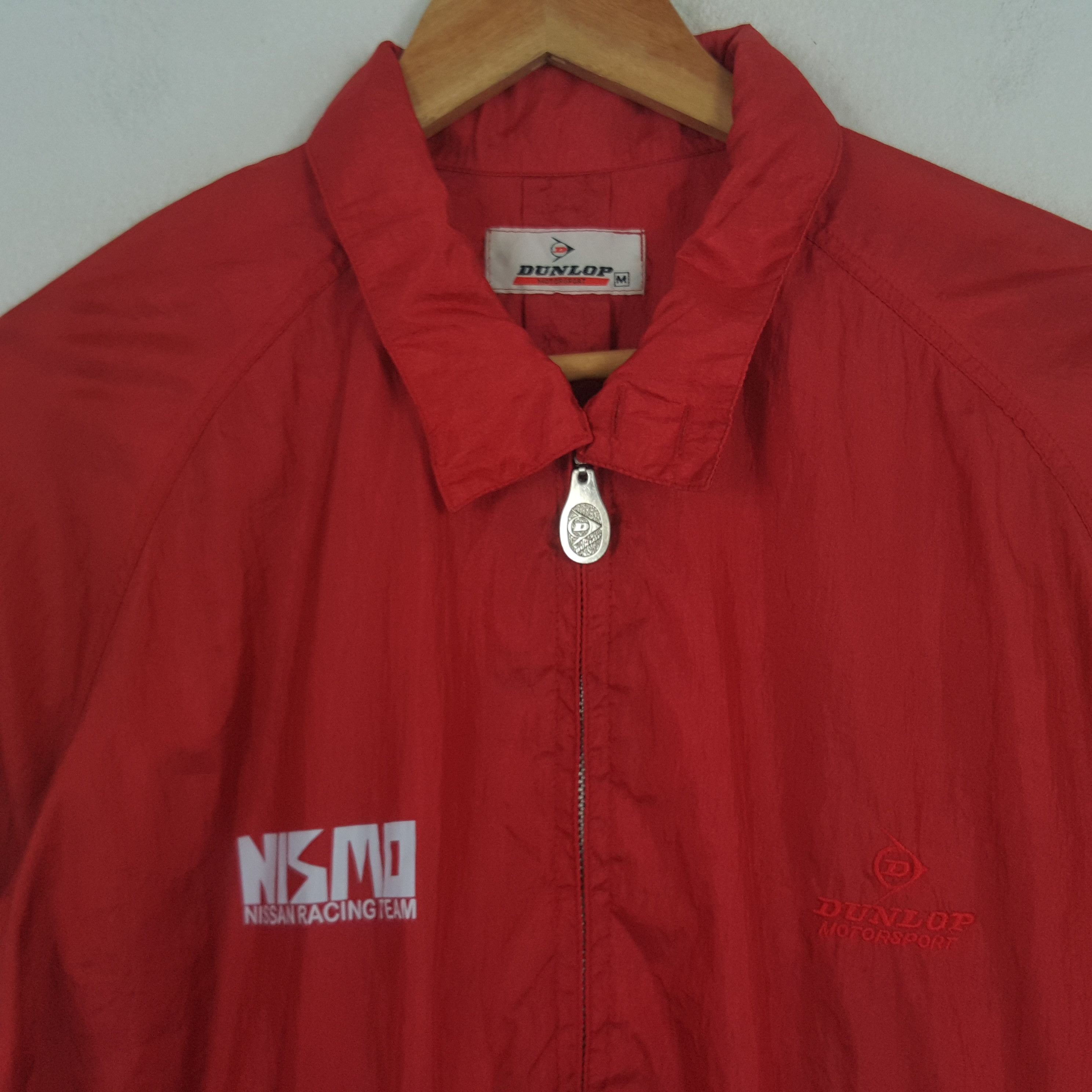 Japanese Brand × Vintage Vintage Dunlop Nismo Nissan Japanese Racing Custom Jacket Size US M / EU 48-50 / 2 - 3 Thumbnail