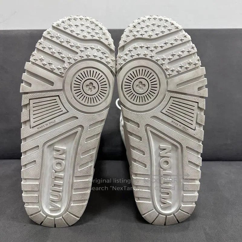Louis Vuitton Louis Vuitton White Trainer Snow Boots for Men 0079. Size US 9.5 / EU 42-43 - 4 Thumbnail