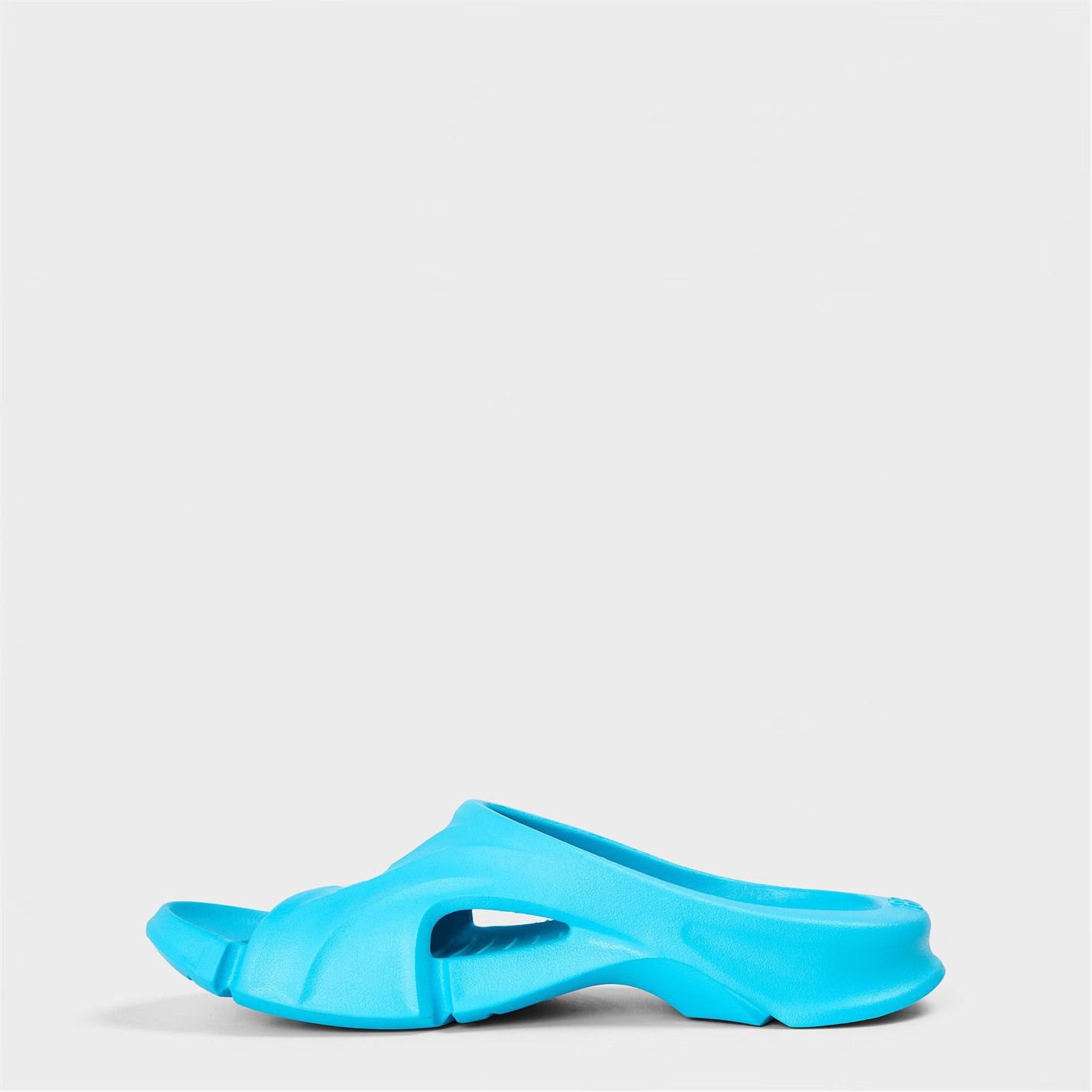 Balenciaga o1g2r1mq0226 Mold Rubber Slides Blue Size US 8 / EU 41 - 2 Thumbnail