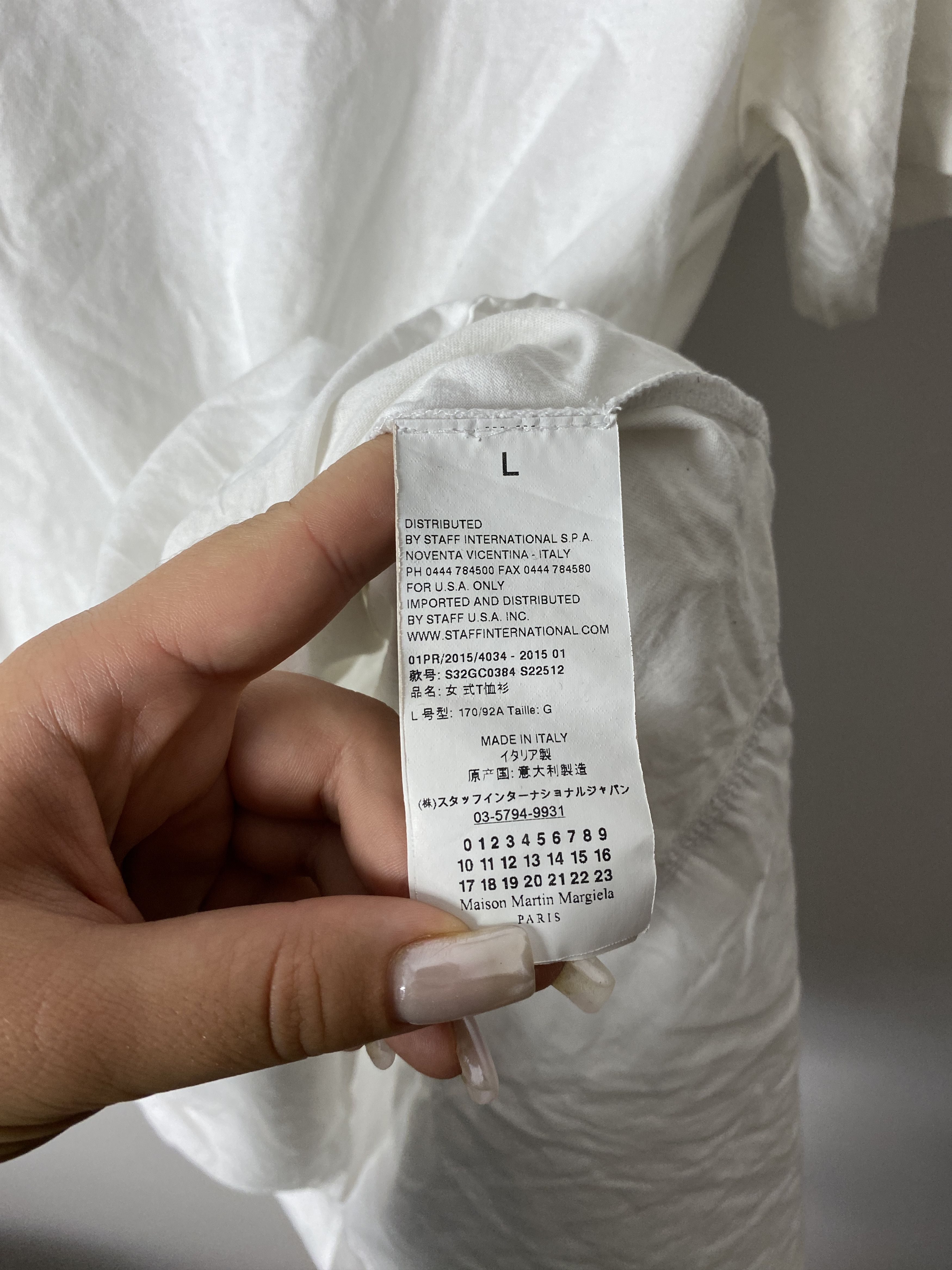 Maison Margiela MM6 Maison Margiela basic casual t-shirt tee Size L / US 10 / IT 46 - 5 Thumbnail