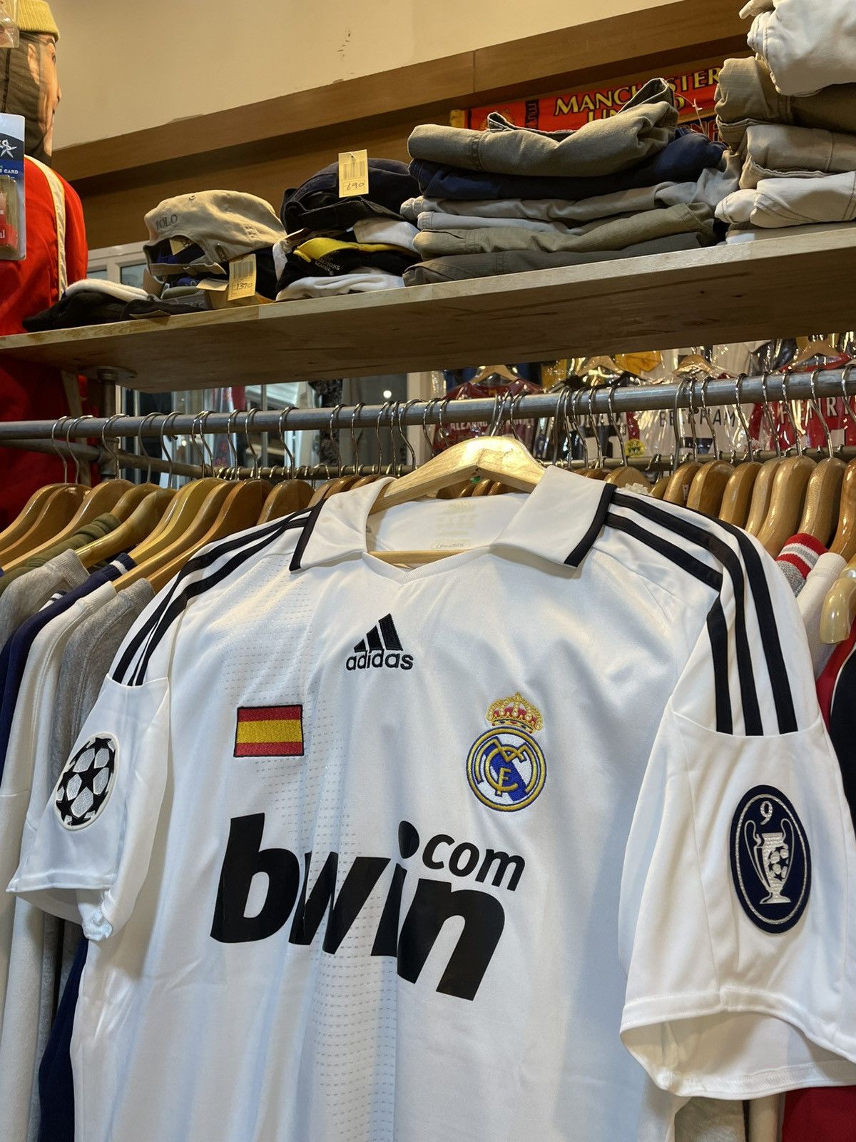 Adidas × Vintage 2009 Real Madrid CR7 Home Kit Size US L / EU 52-54 / 3 - 3 Thumbnail