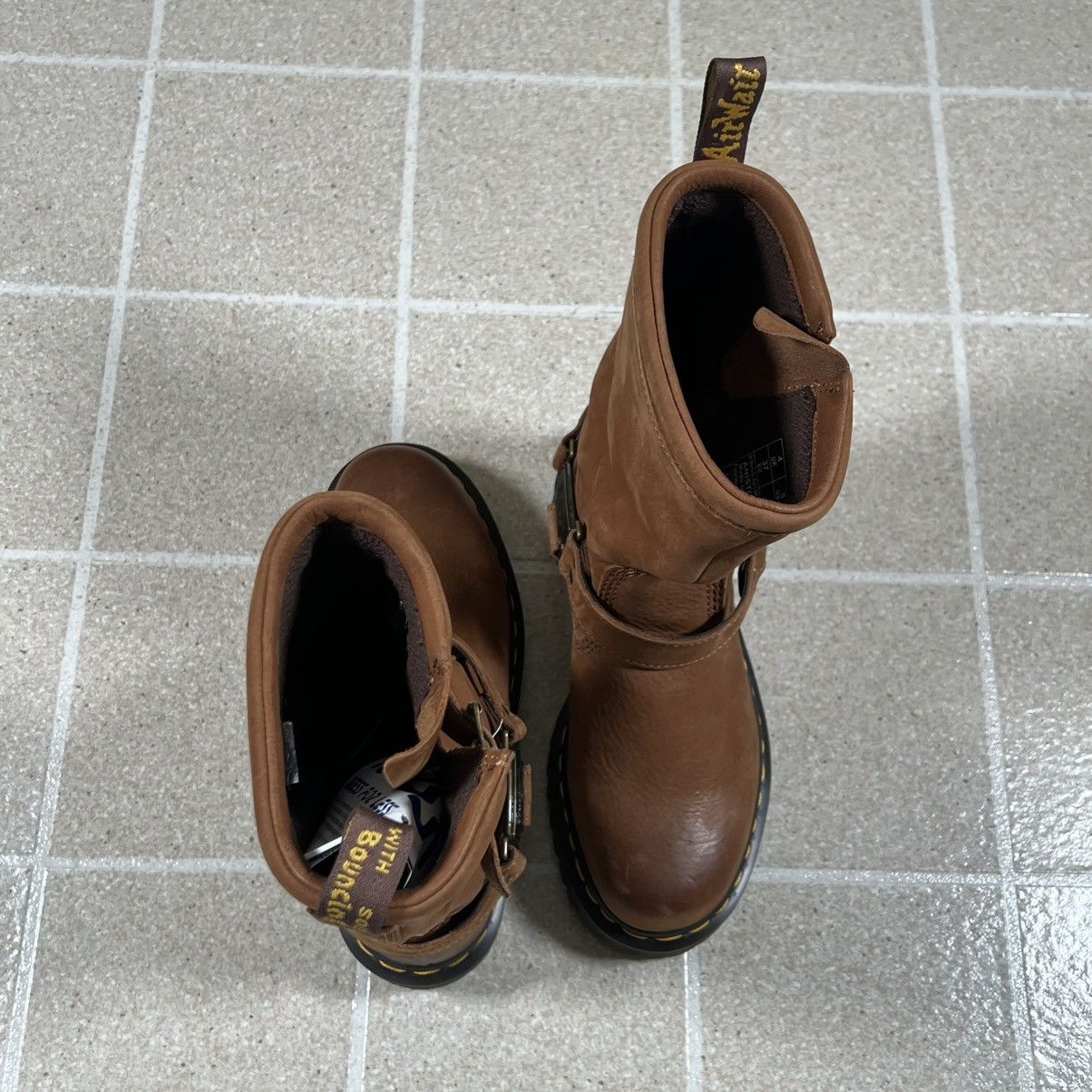 Dr. Martens Dr Martens Aniston HI Tumble Nubuck Biker Boots Desert Brown Size US 6 / IT 36 - 6 Thumbnail